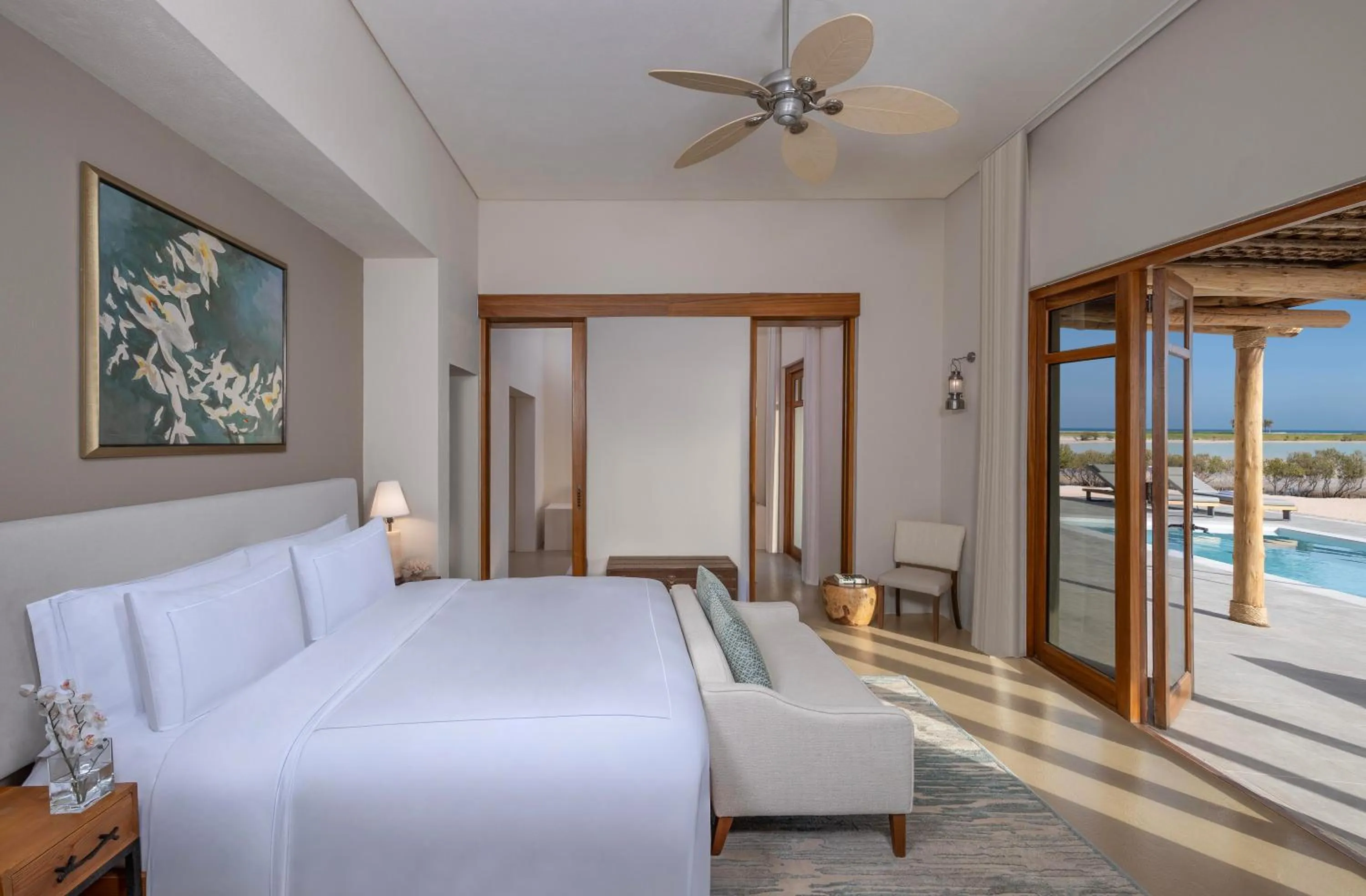 Property building in Anantara Sir Bani Yas Island Al Yamm Villa Resort