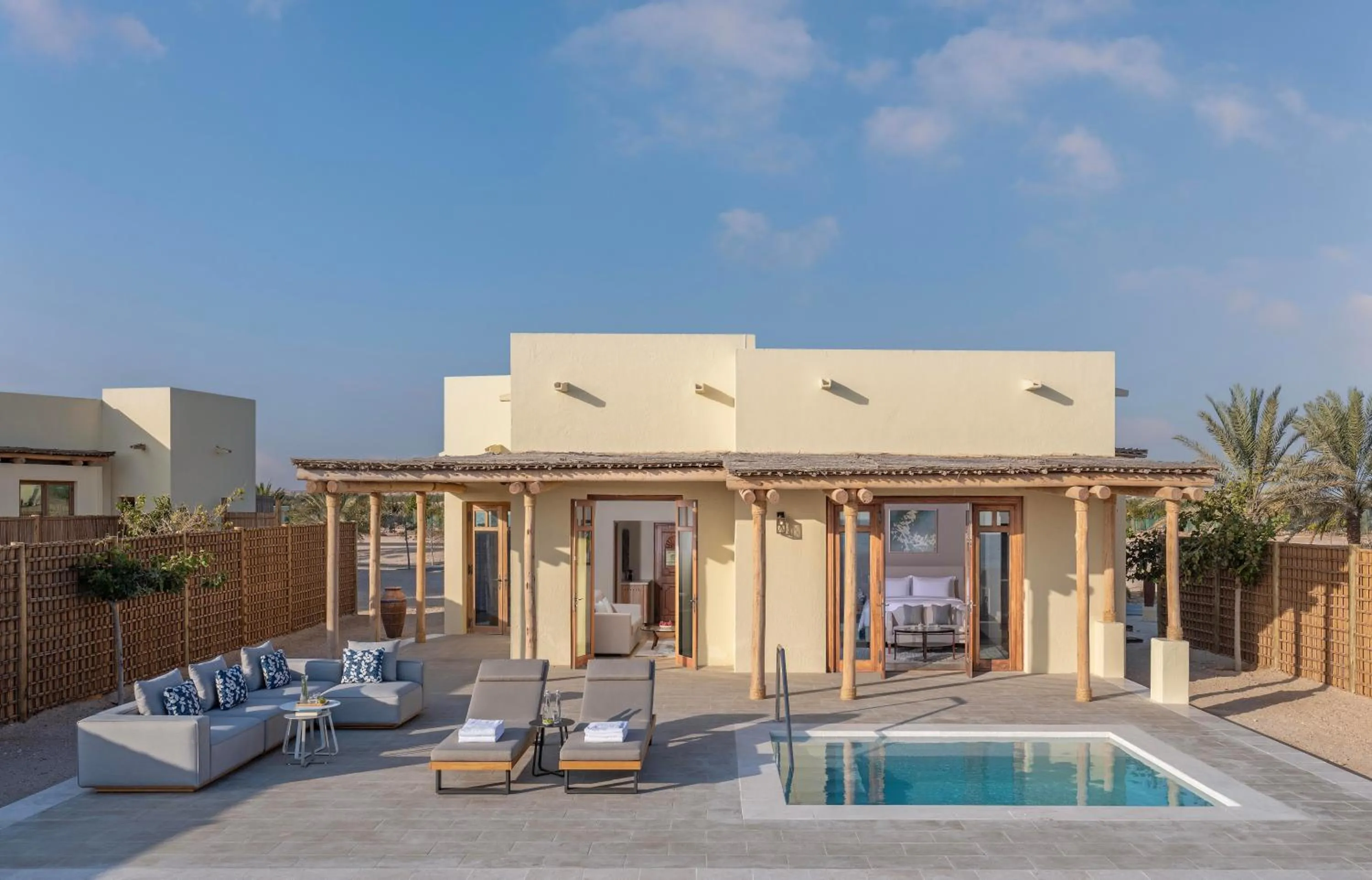 Property building in Anantara Sir Bani Yas Island Al Yamm Villa Resort