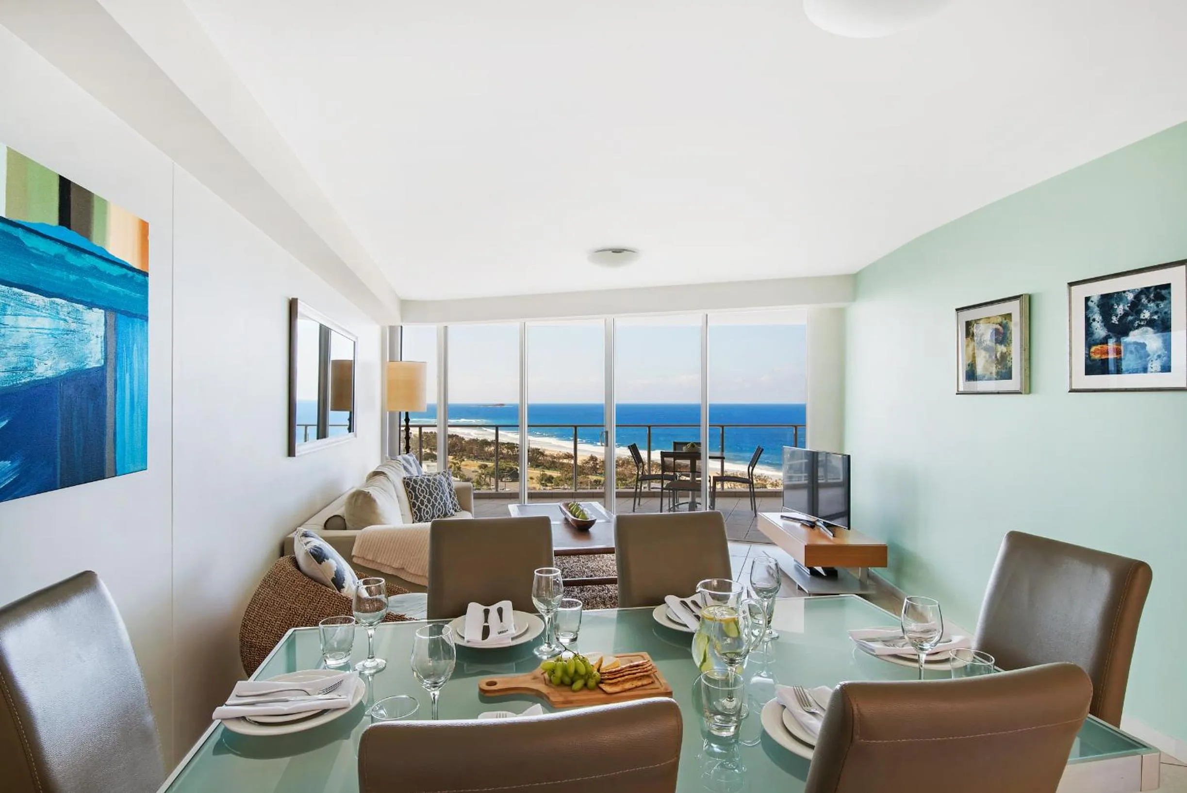 Living room in The Sebel Maroochydore