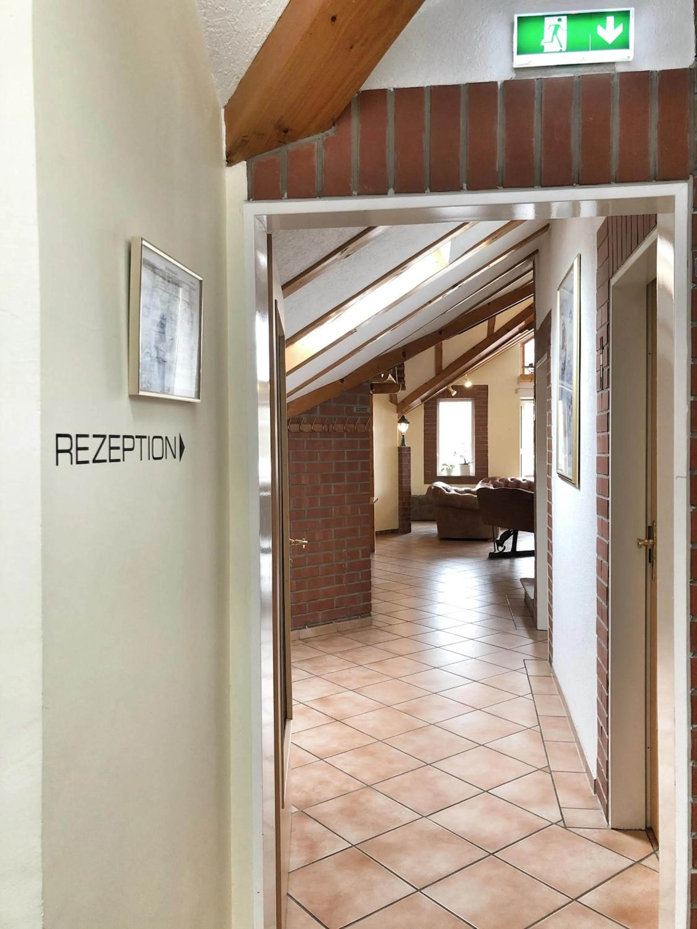 Lobby or reception in Aparthotel Wettenberg