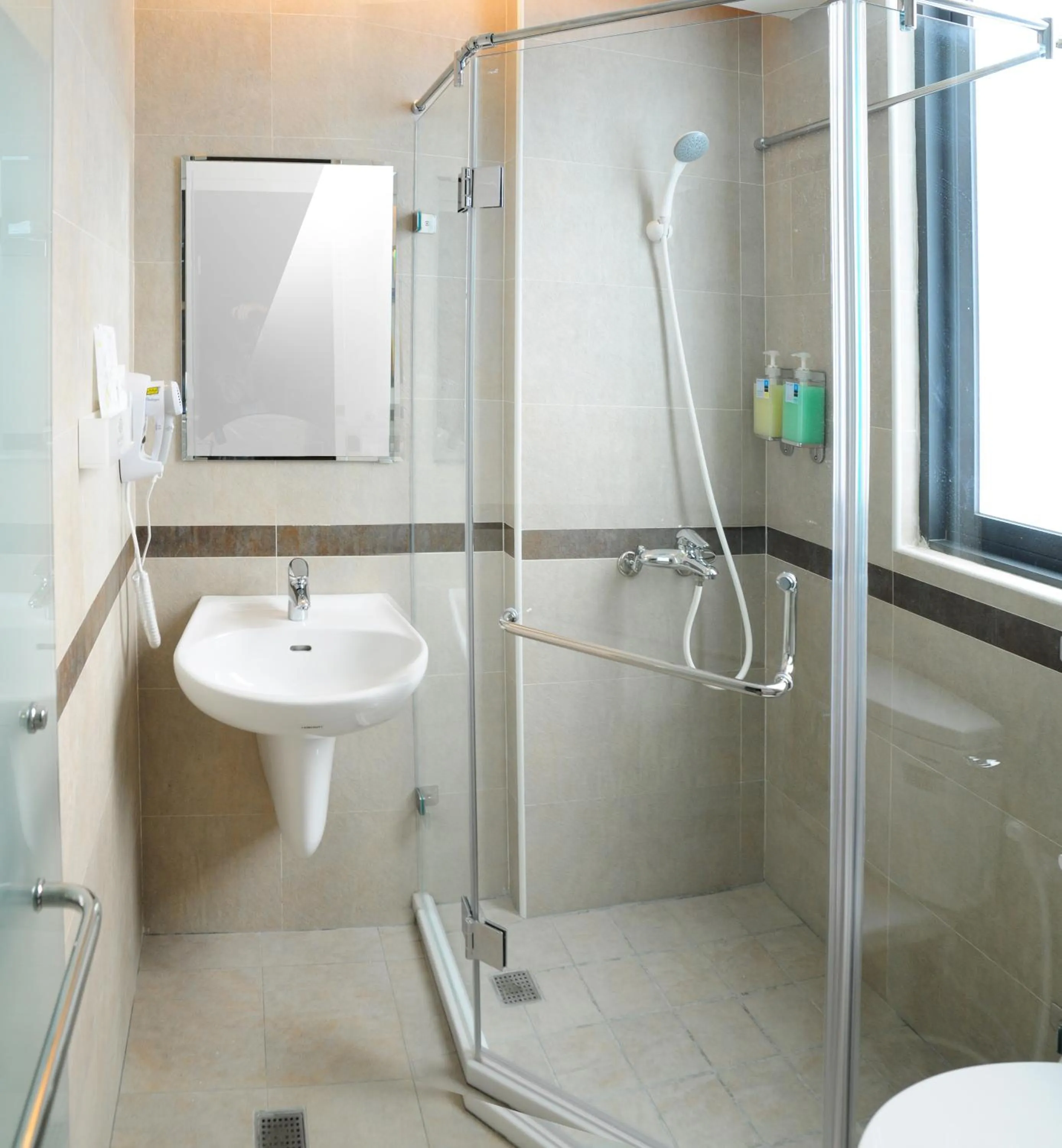 Bathroom in Garden Hotel