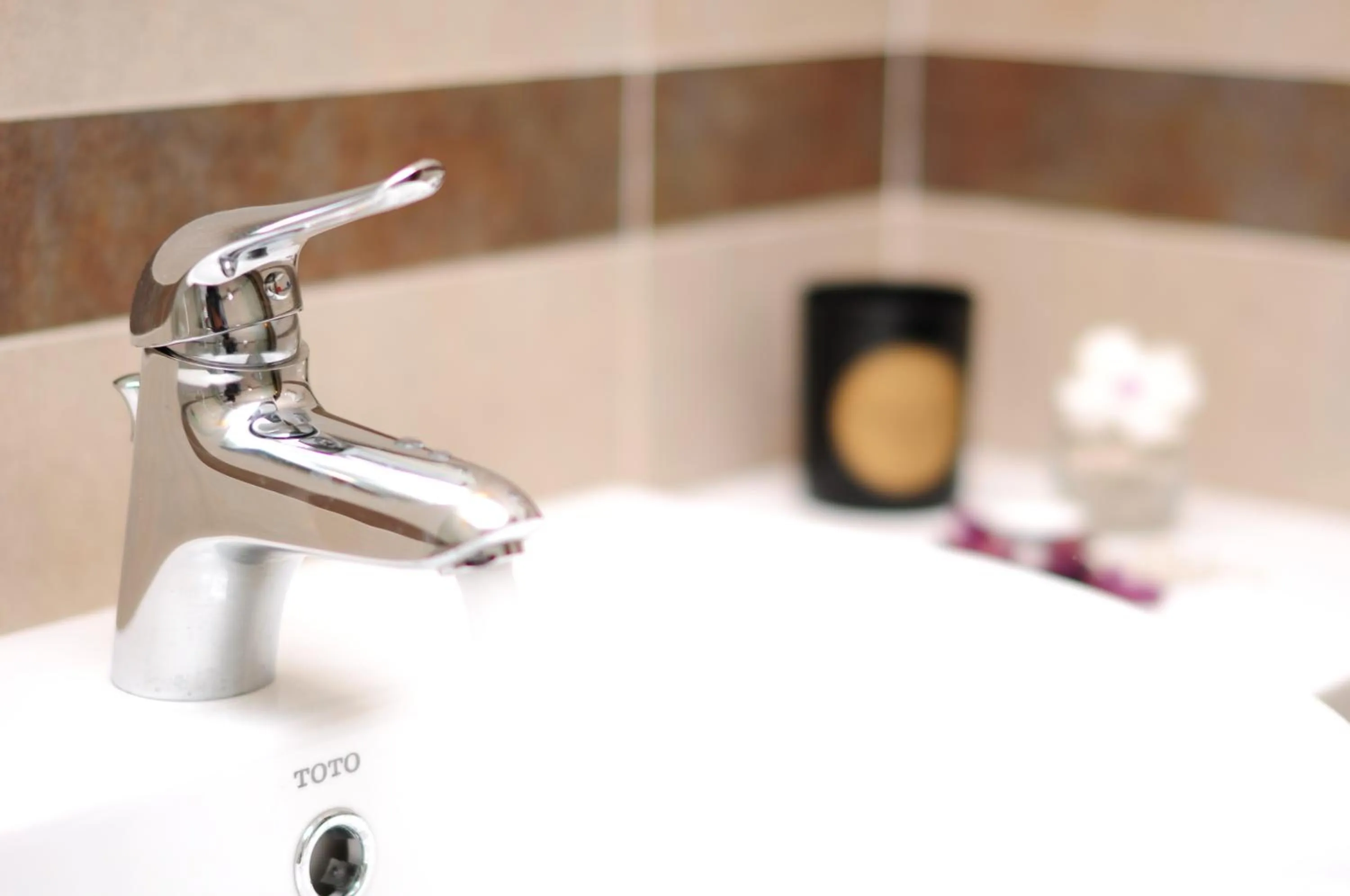 Shower in Garden Hotel