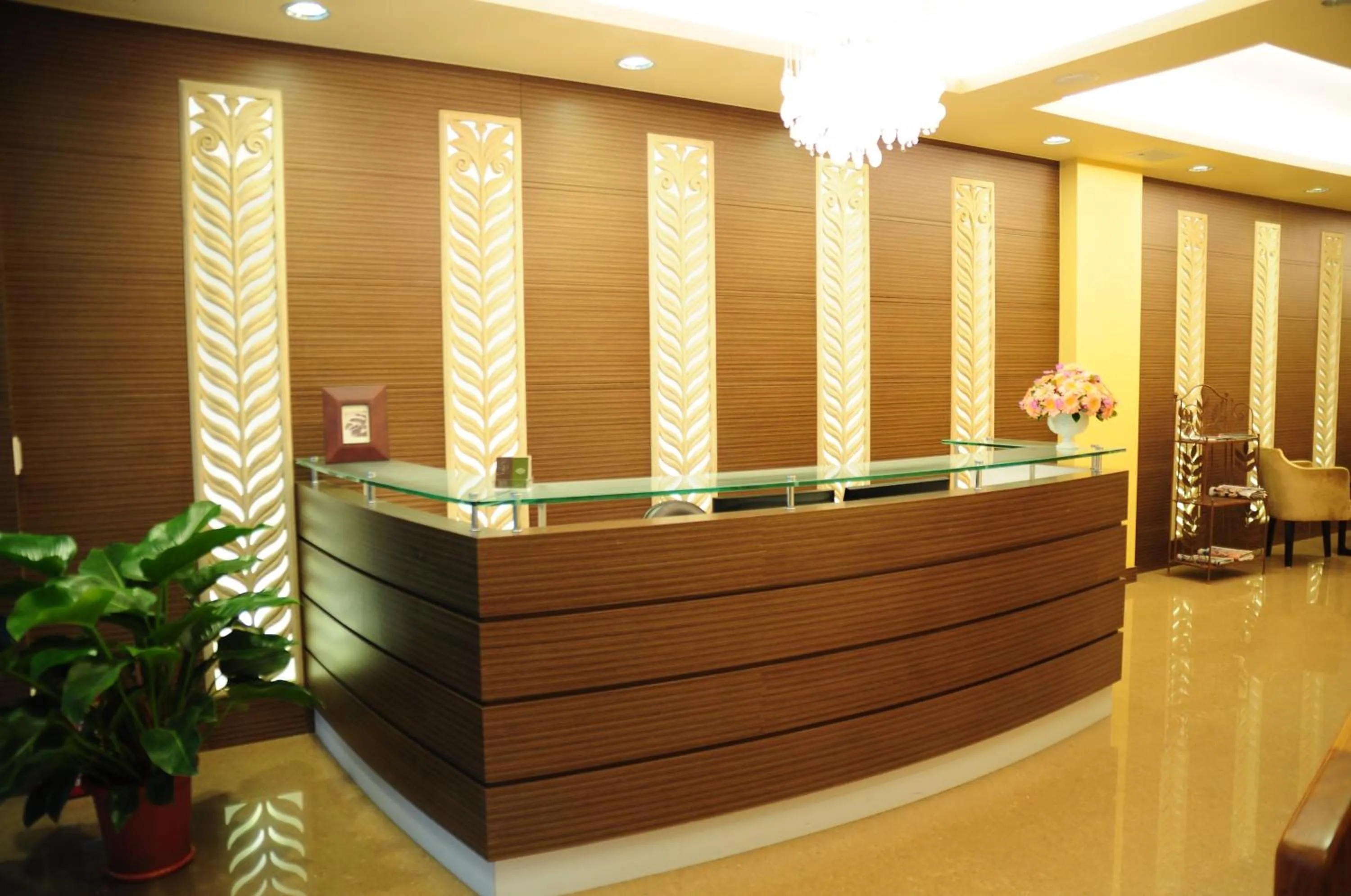 Lobby or reception in Garden Hotel