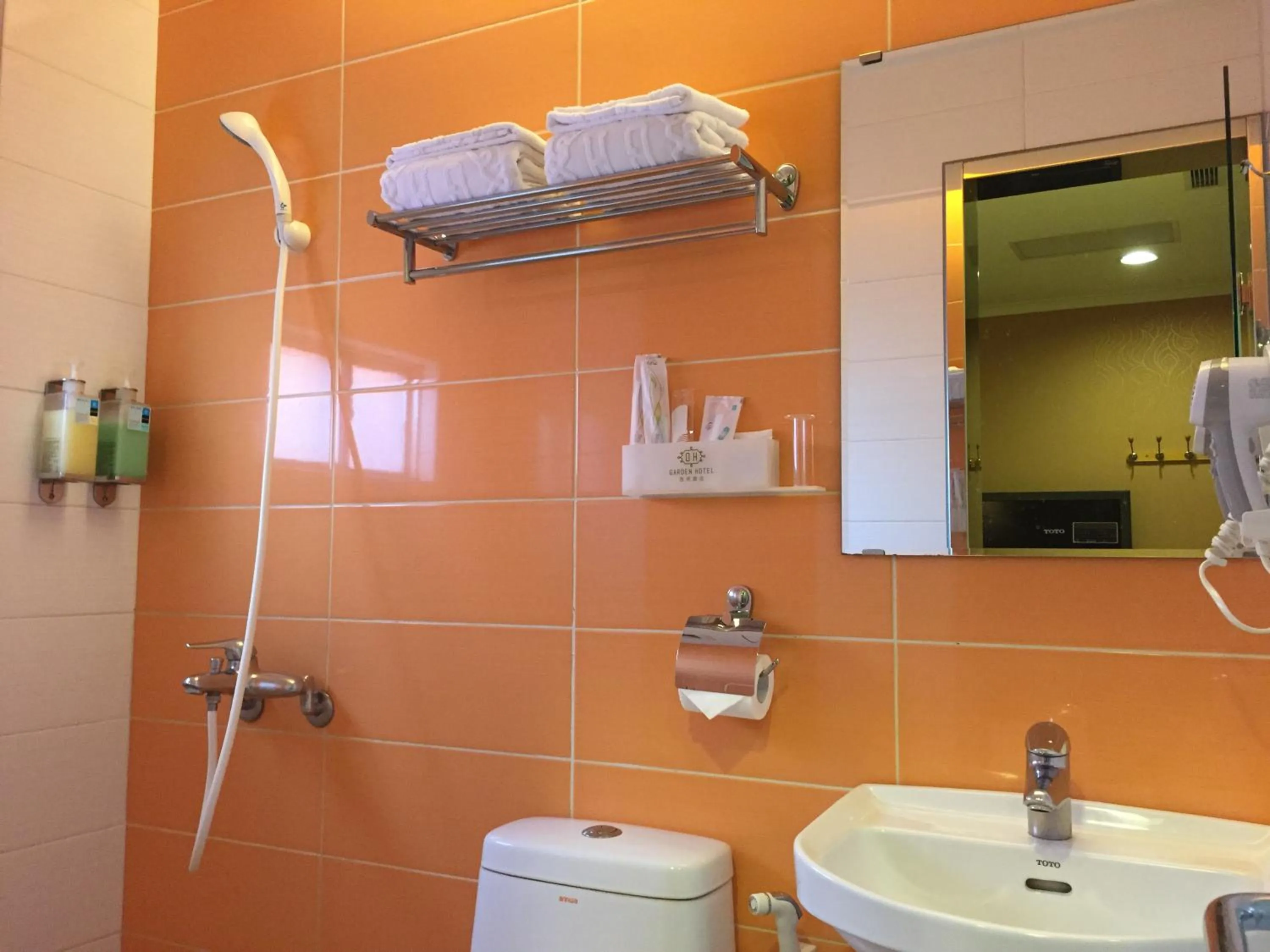 Bathroom in Garden Hotel