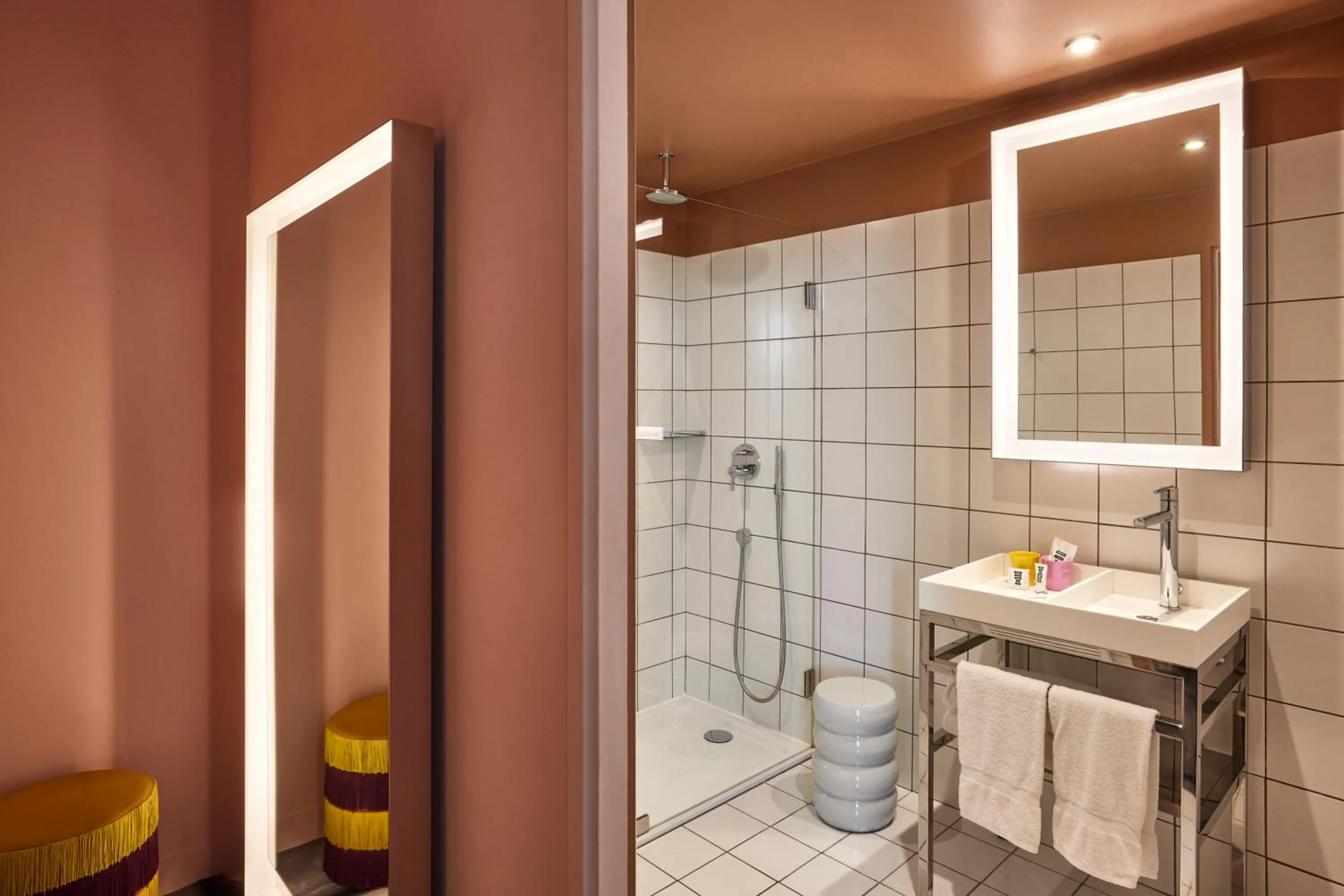 Bathroom in Mama Shelter Lyon