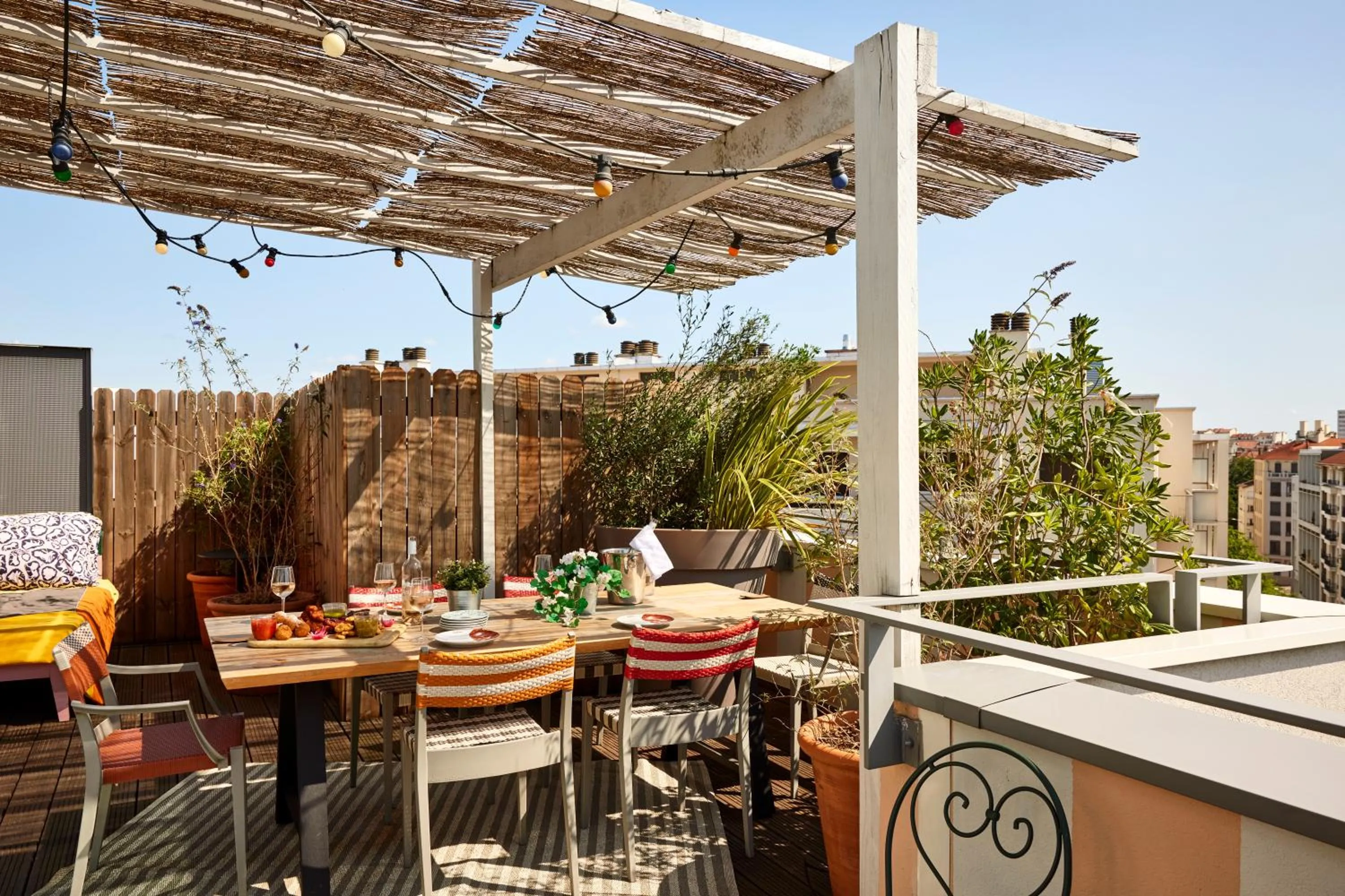 Balcony/Terrace in Mama Shelter Lyon