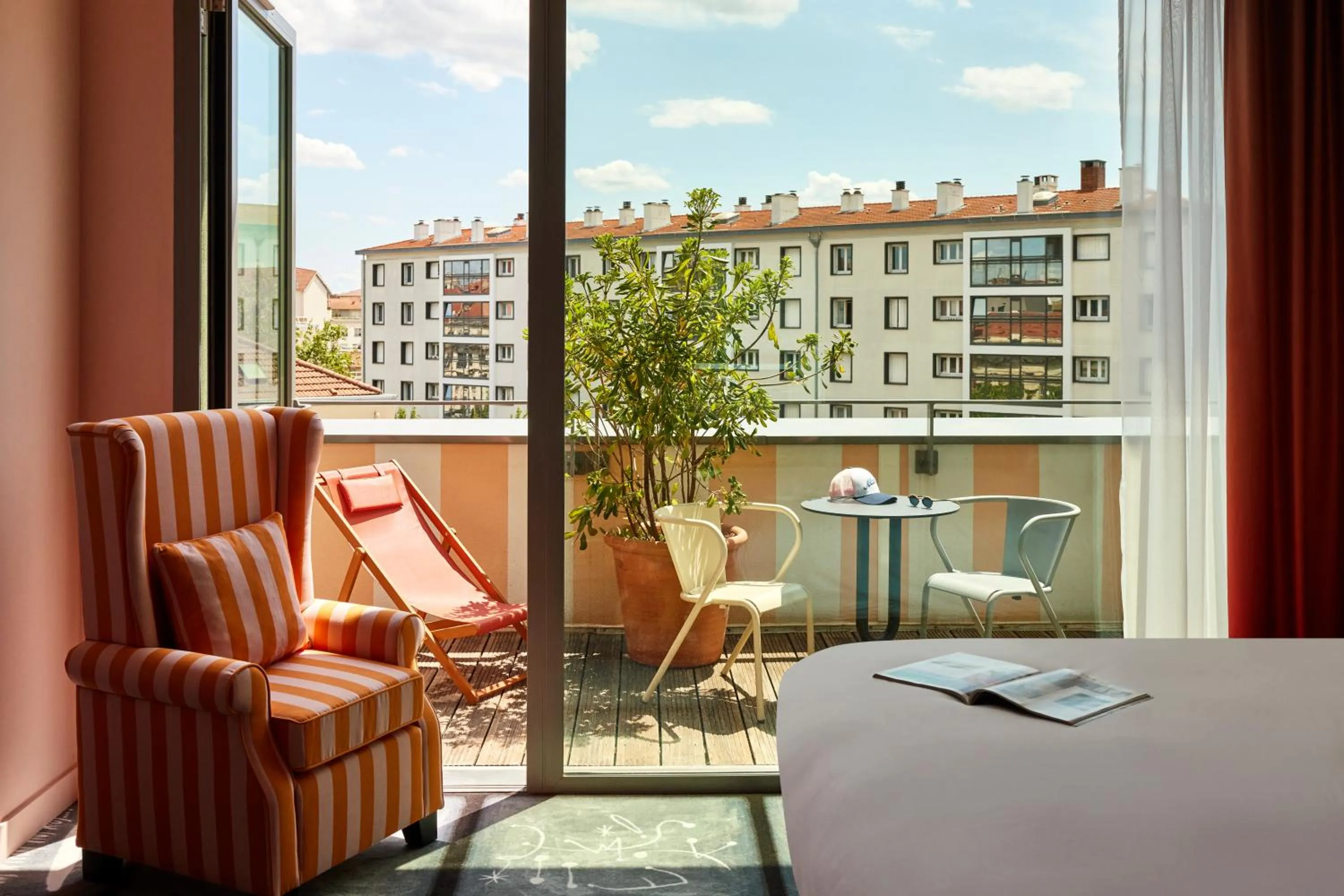 Balcony/Terrace in Mama Shelter Lyon