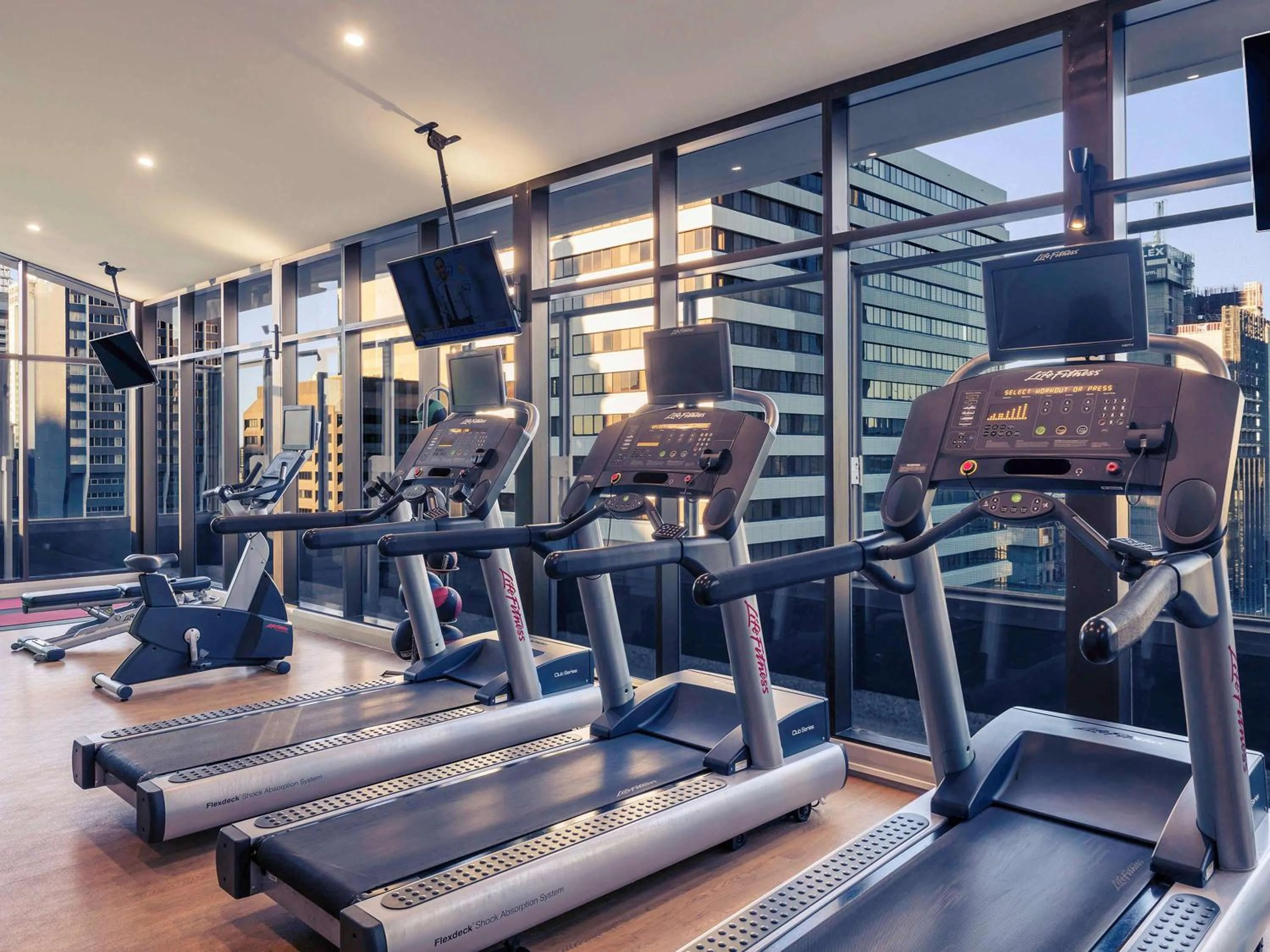 Fitness centre/facilities in Mercure Brisbane King George Square