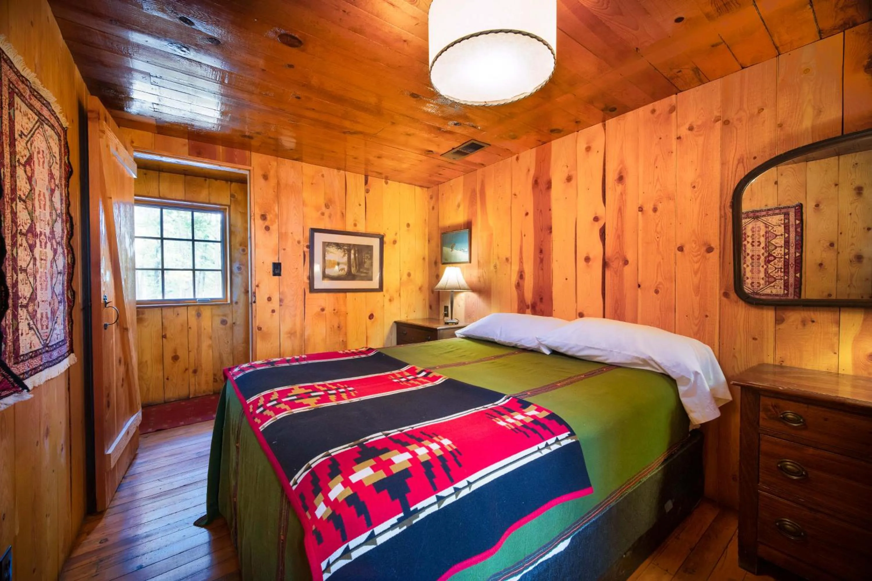 Bed in Corkins Lodge