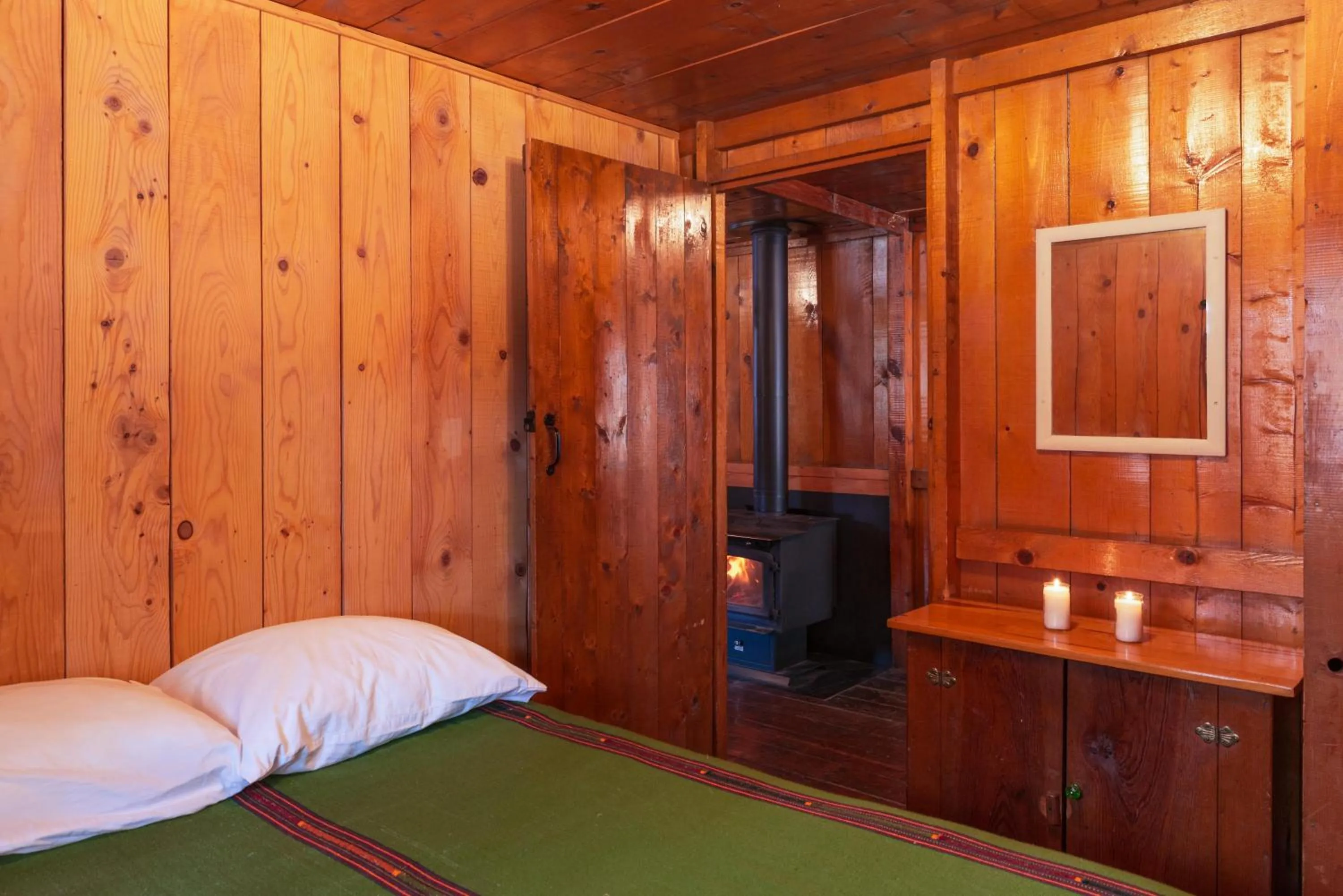 Bed in Corkins Lodge