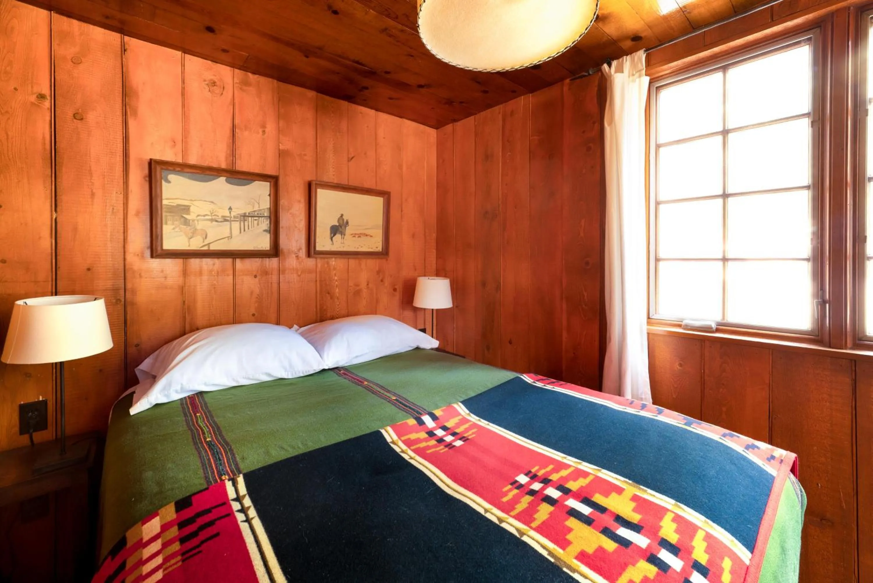 Bed in Corkins Lodge