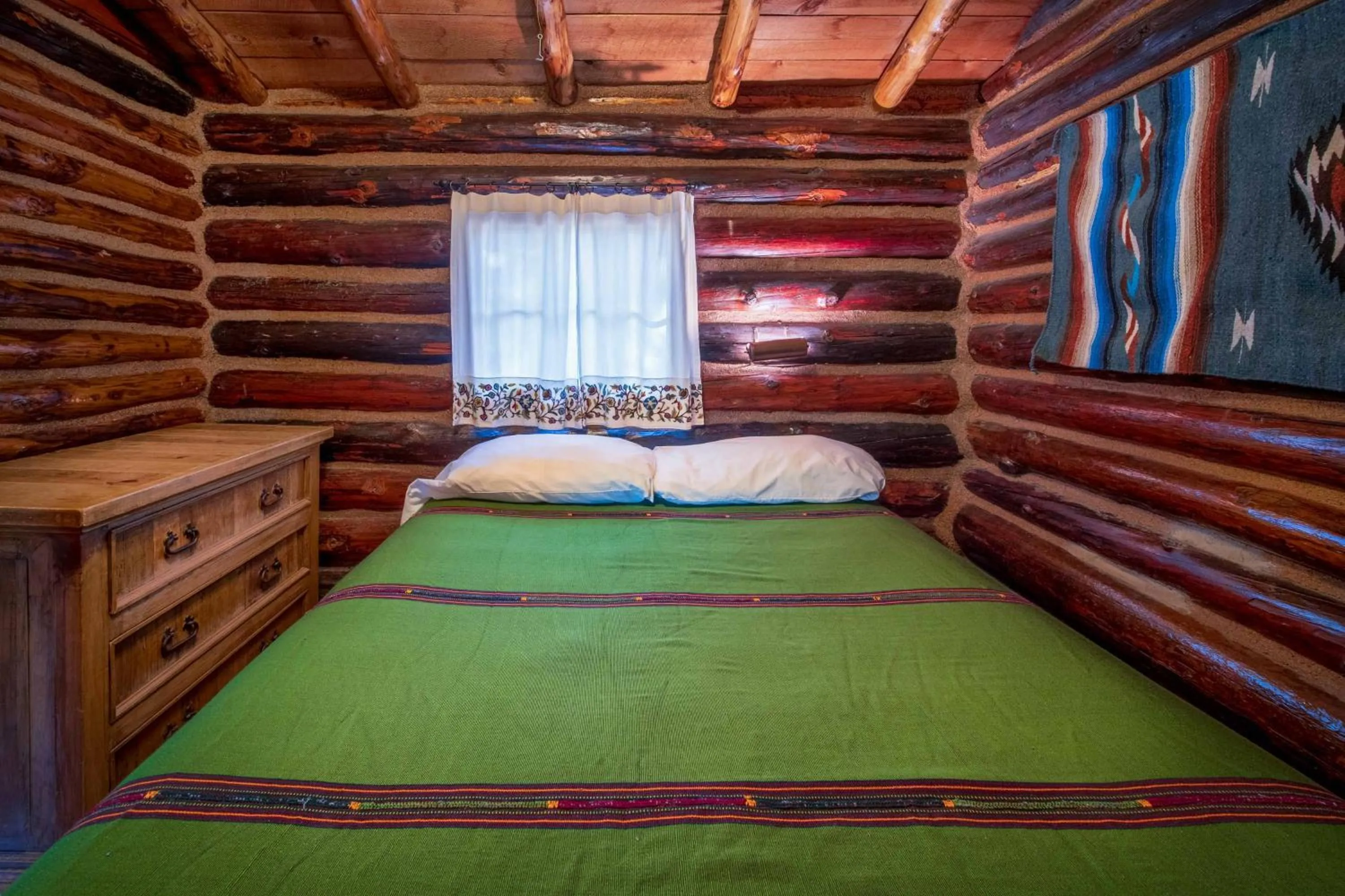 Bed in Corkins Lodge