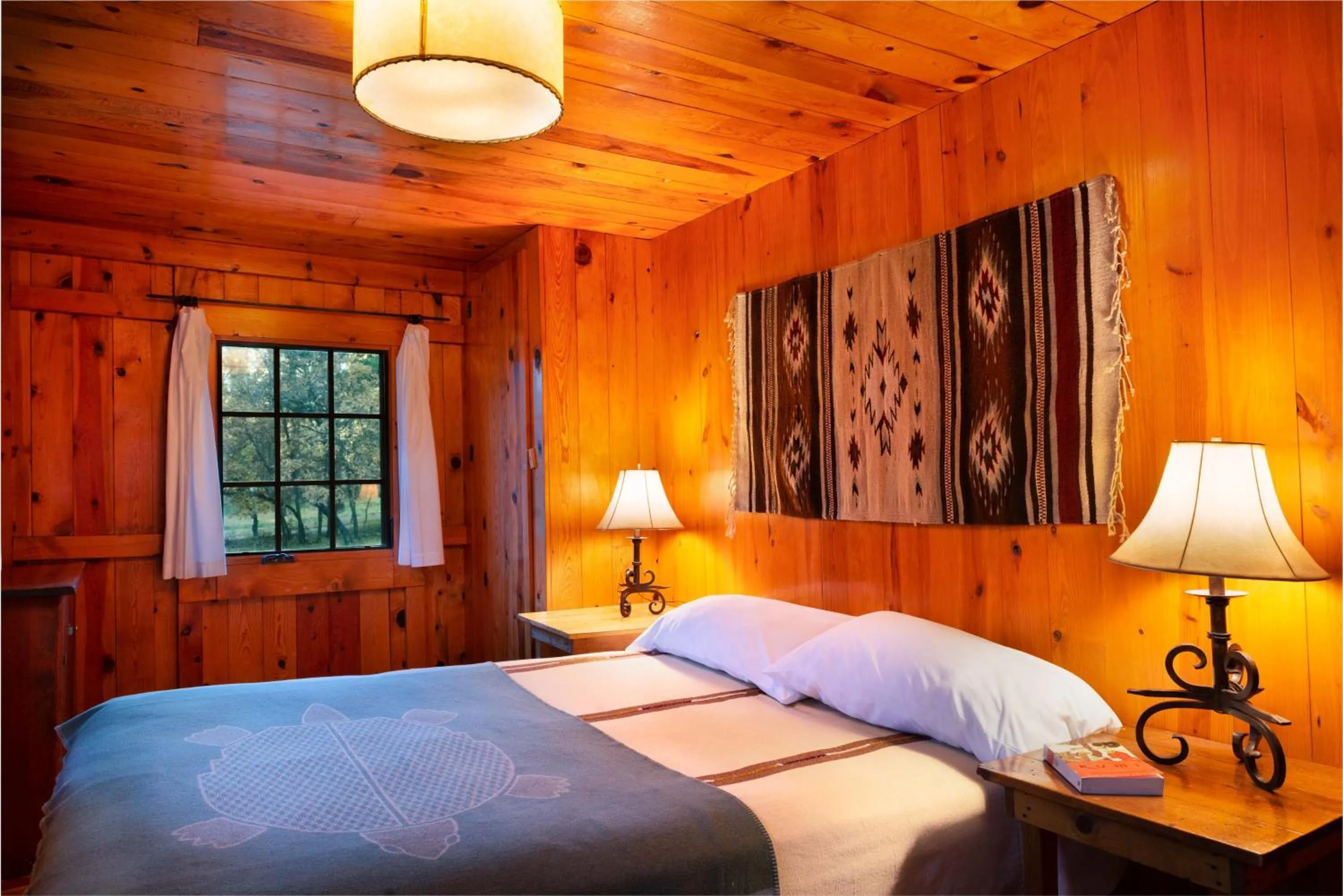 Bed in Corkins Lodge