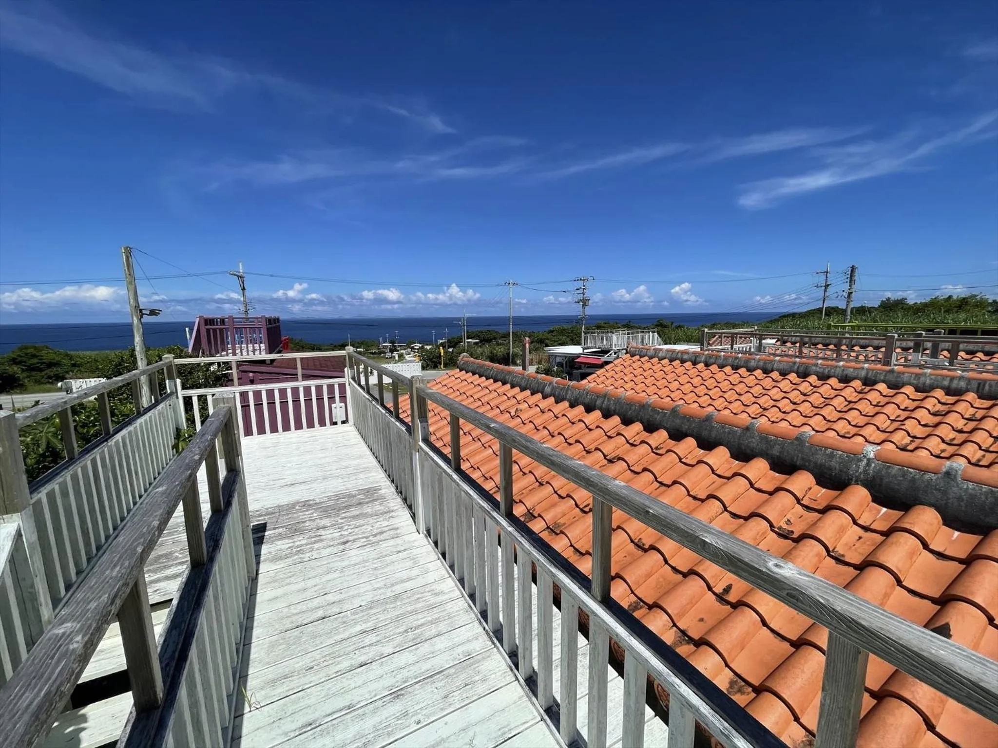 Balcony/Terrace in Shiawaseninaru Kourijima no Yado