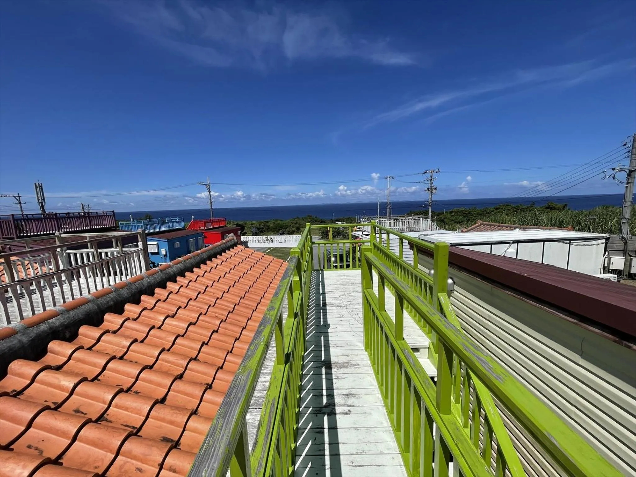 Balcony/Terrace in Shiawaseninaru Kourijima no Yado