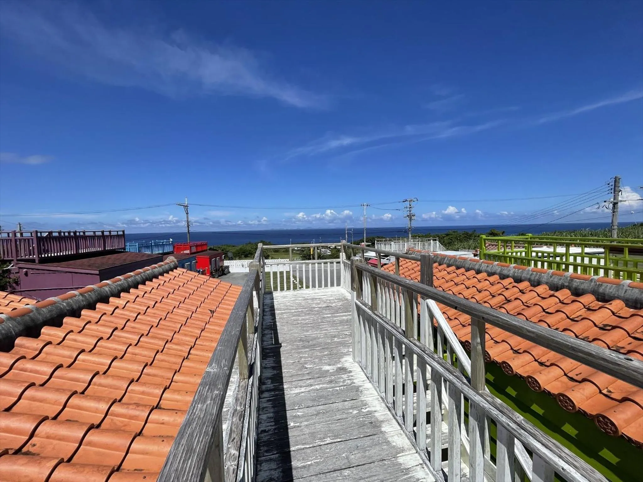 Balcony/Terrace in Shiawaseninaru Kourijima no Yado