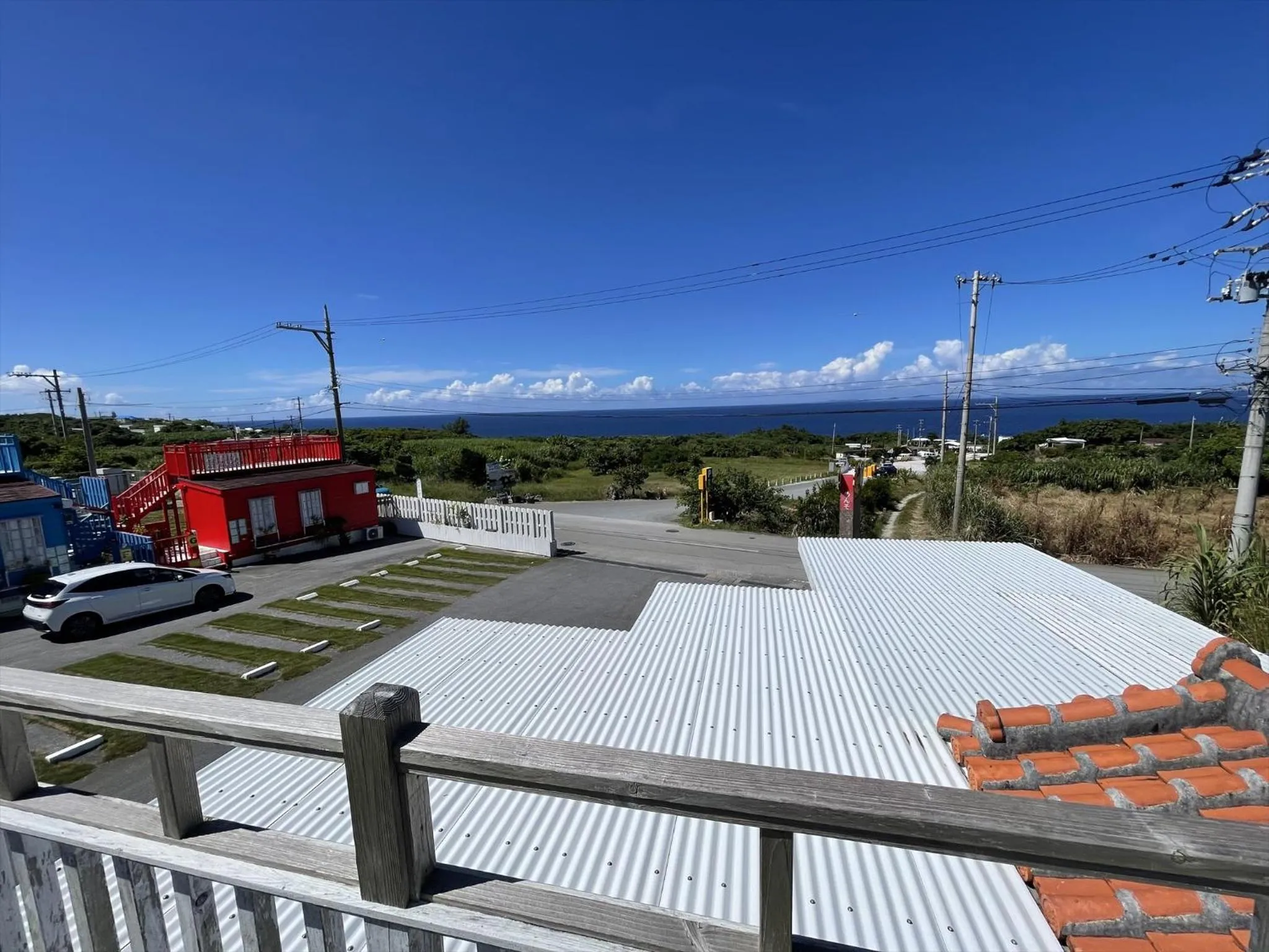 Balcony/Terrace in Shiawaseninaru Kourijima no Yado