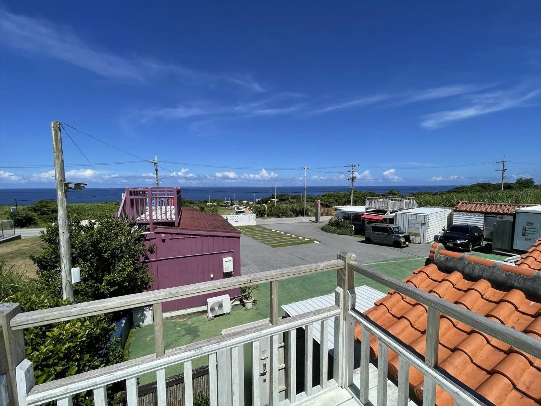 Balcony/Terrace in Shiawaseninaru Kourijima no Yado
