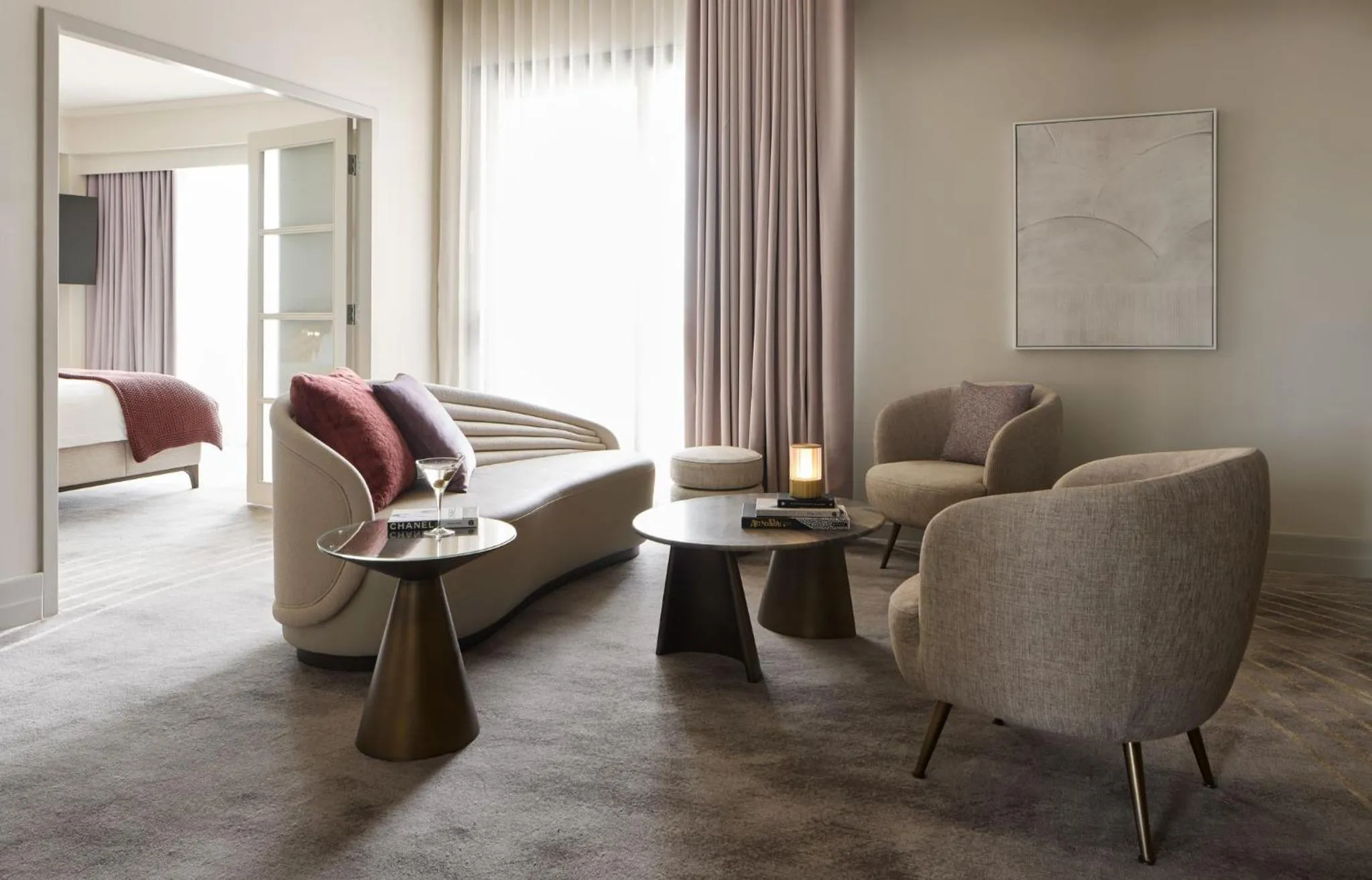 Living room in The Playford Adelaide - MGallery