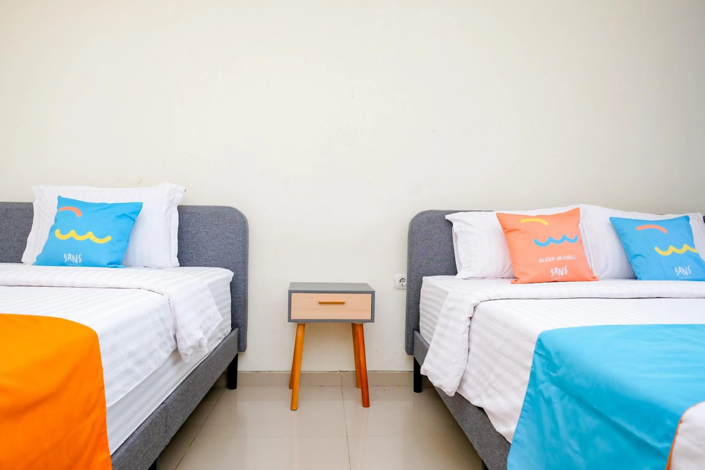 Bedroom, Bed in Sans Hotel Mataram Malioboro