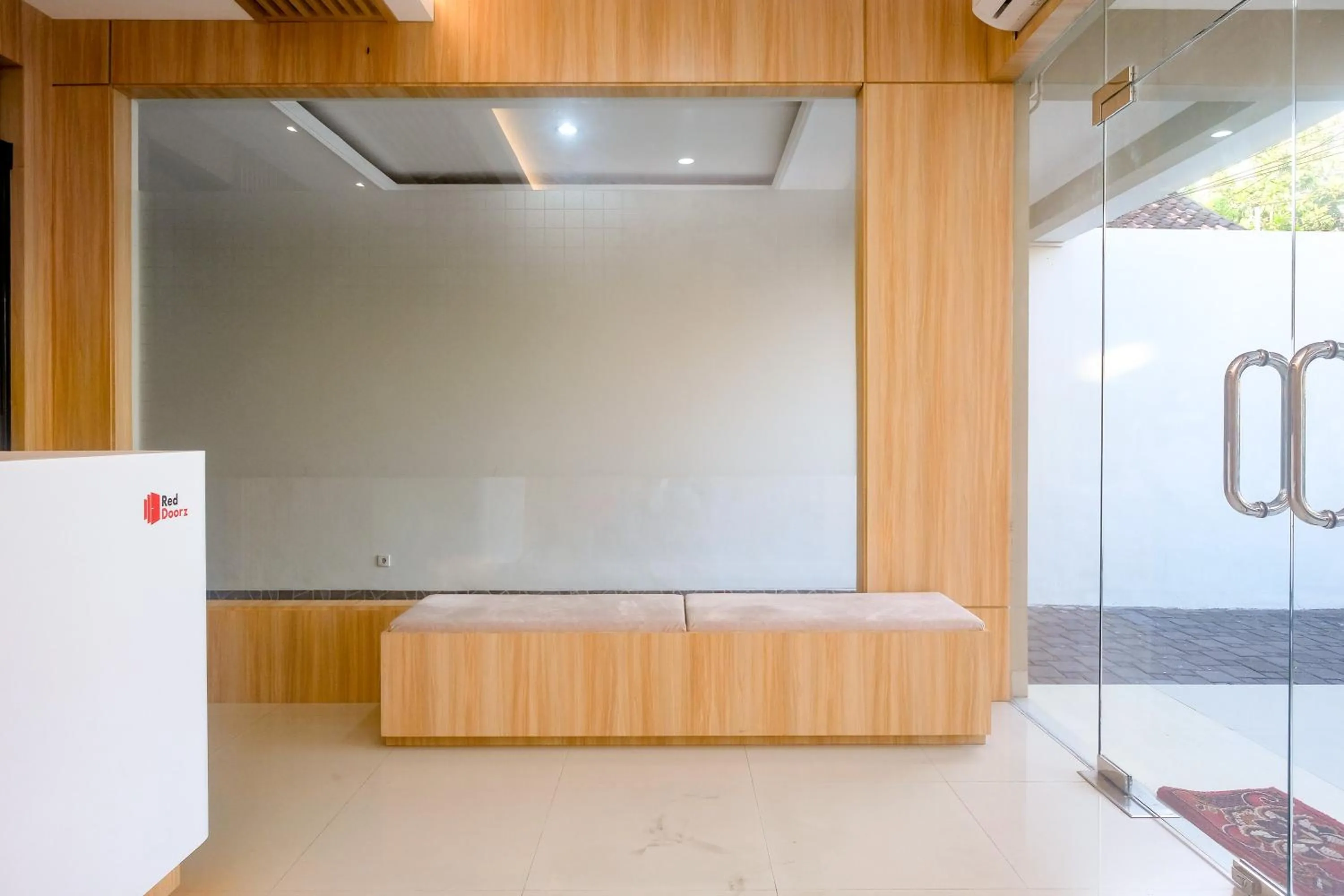 Facade/entrance in RedDoorz Syariah near Jogja City Mall 2