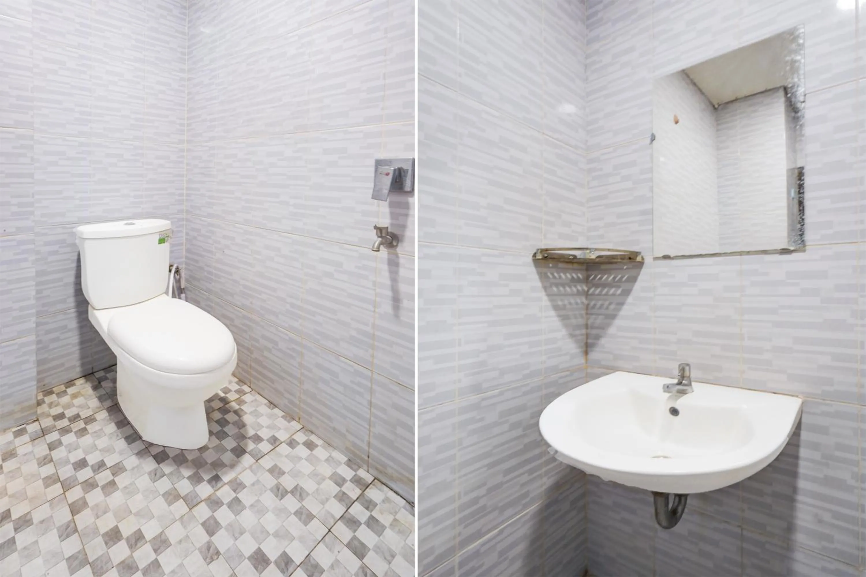 Bathroom in Hotel O Rappocini Near Rsia Paramount