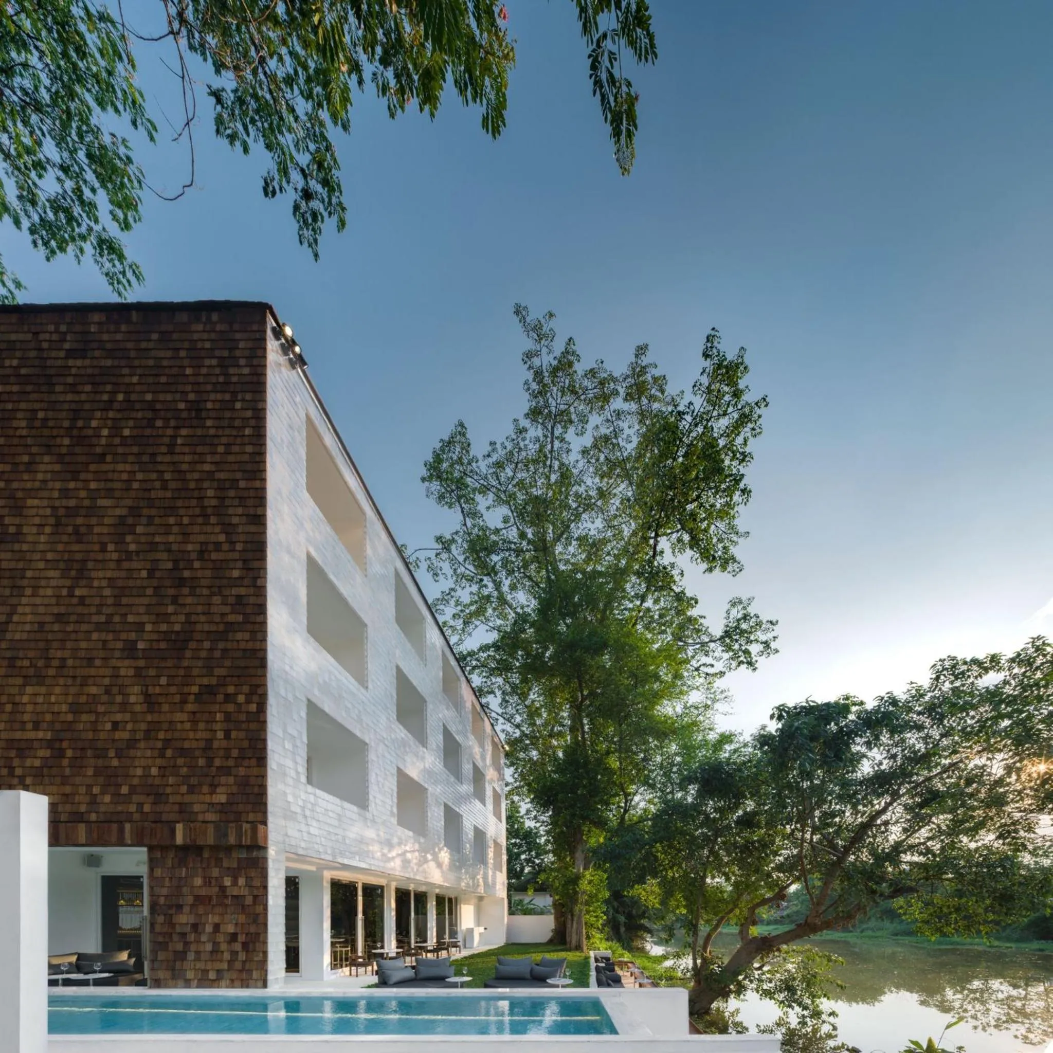 Property building in Little Shelter Hotel Chiangmai