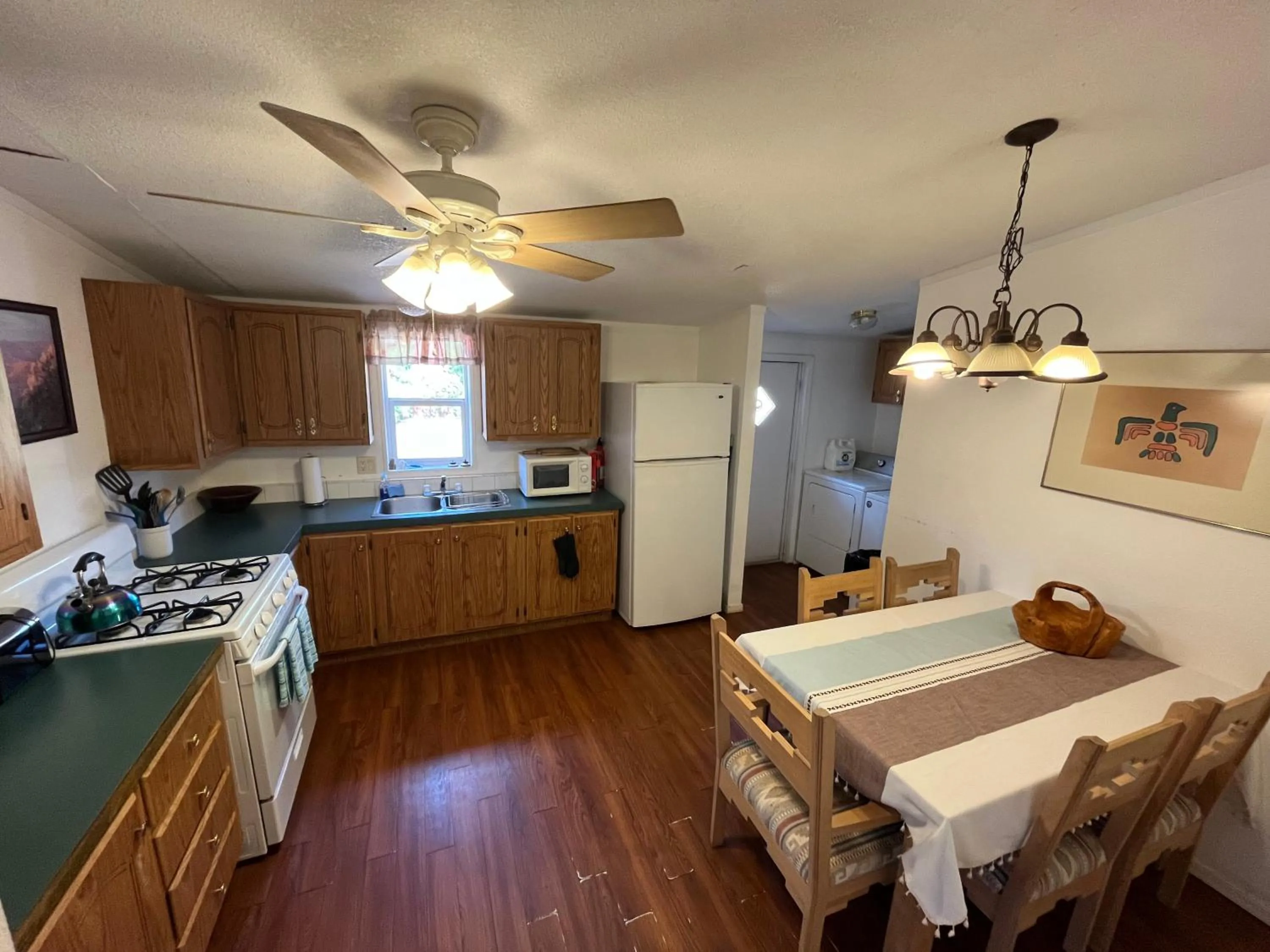 Seating area in Lee's Ferry Lodge at Vermilion Cliffs