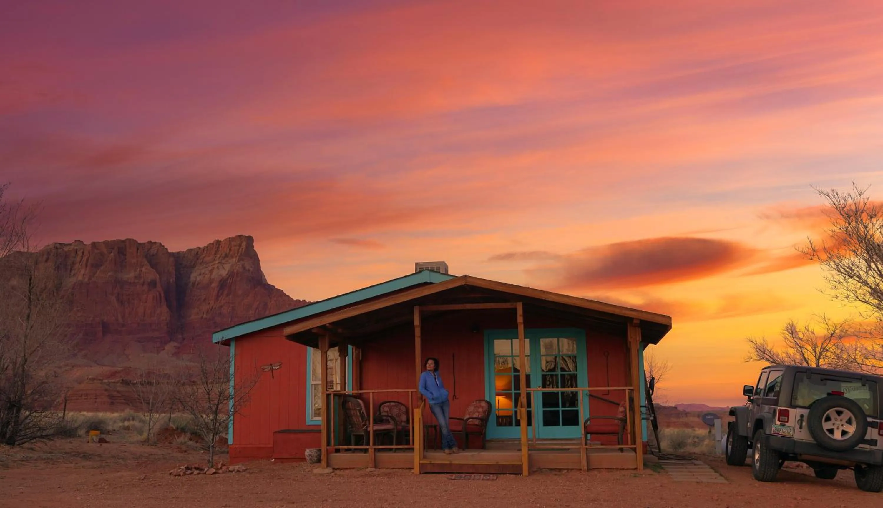 Property building in Lee's Ferry Lodge at Vermilion Cliffs