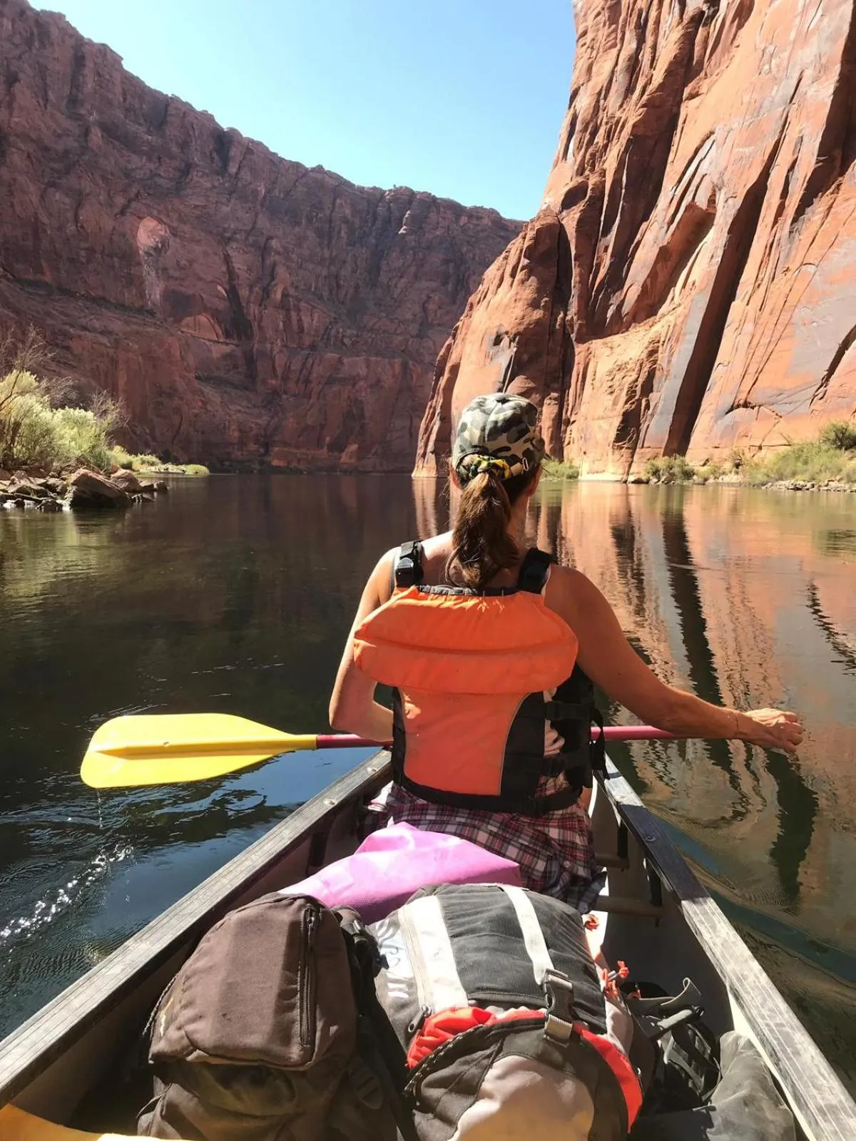 Natural landscape in Lee's Ferry Lodge at Vermilion Cliffs