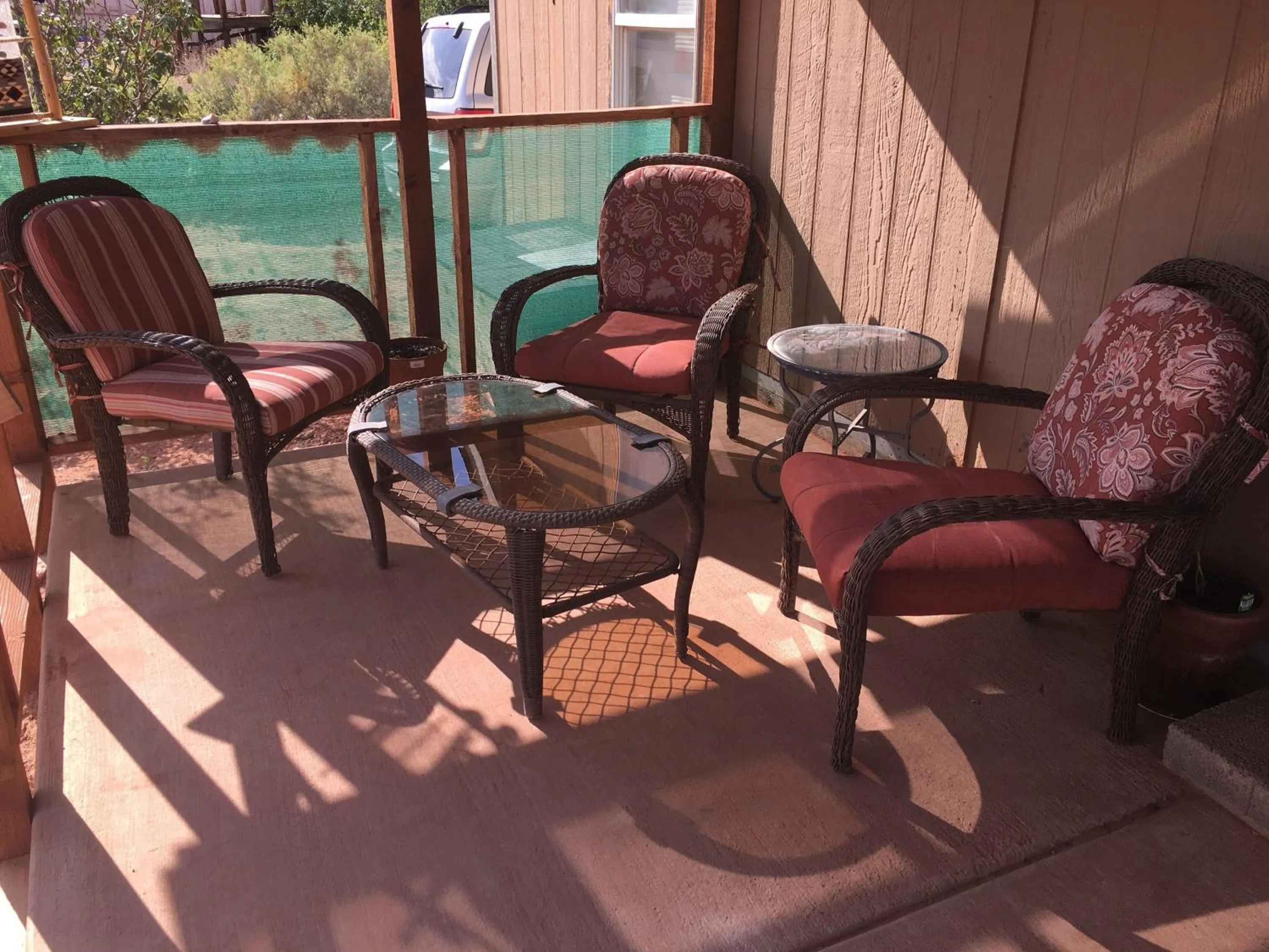 Seating area in Lee's Ferry Lodge at Vermilion Cliffs