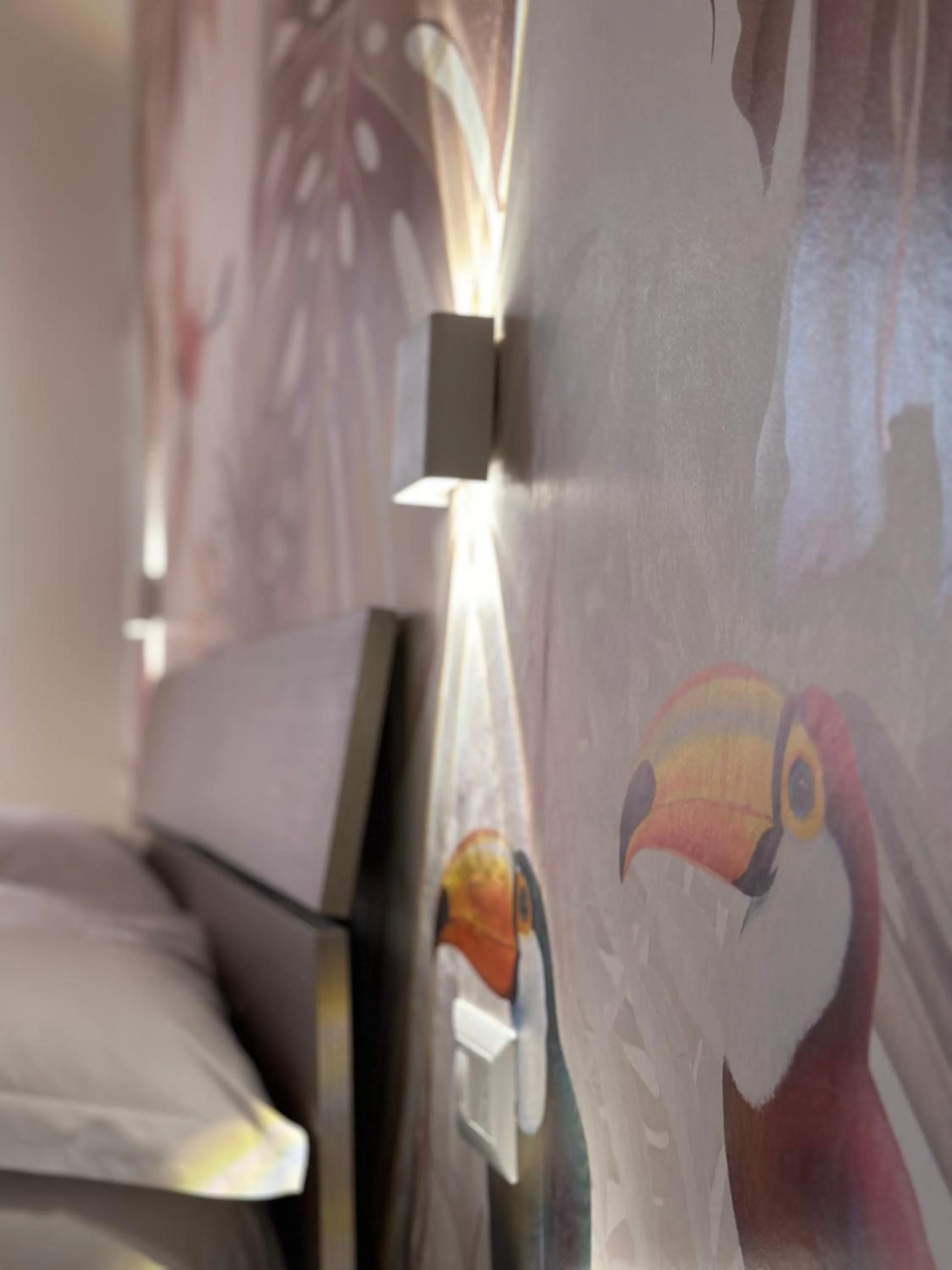 Bed in B&B Napoli's Rooftop