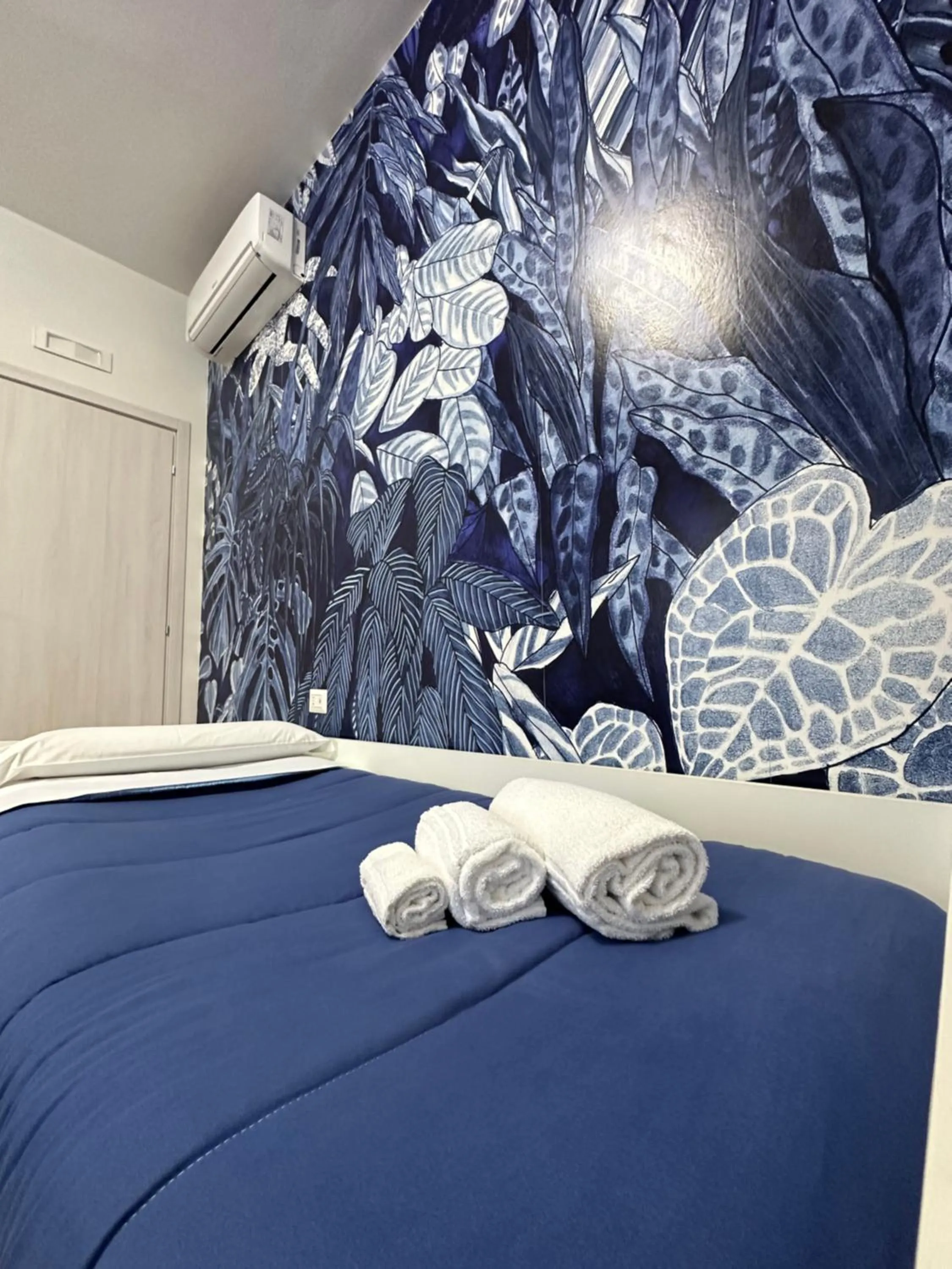 Bed in B&B Napoli's Rooftop