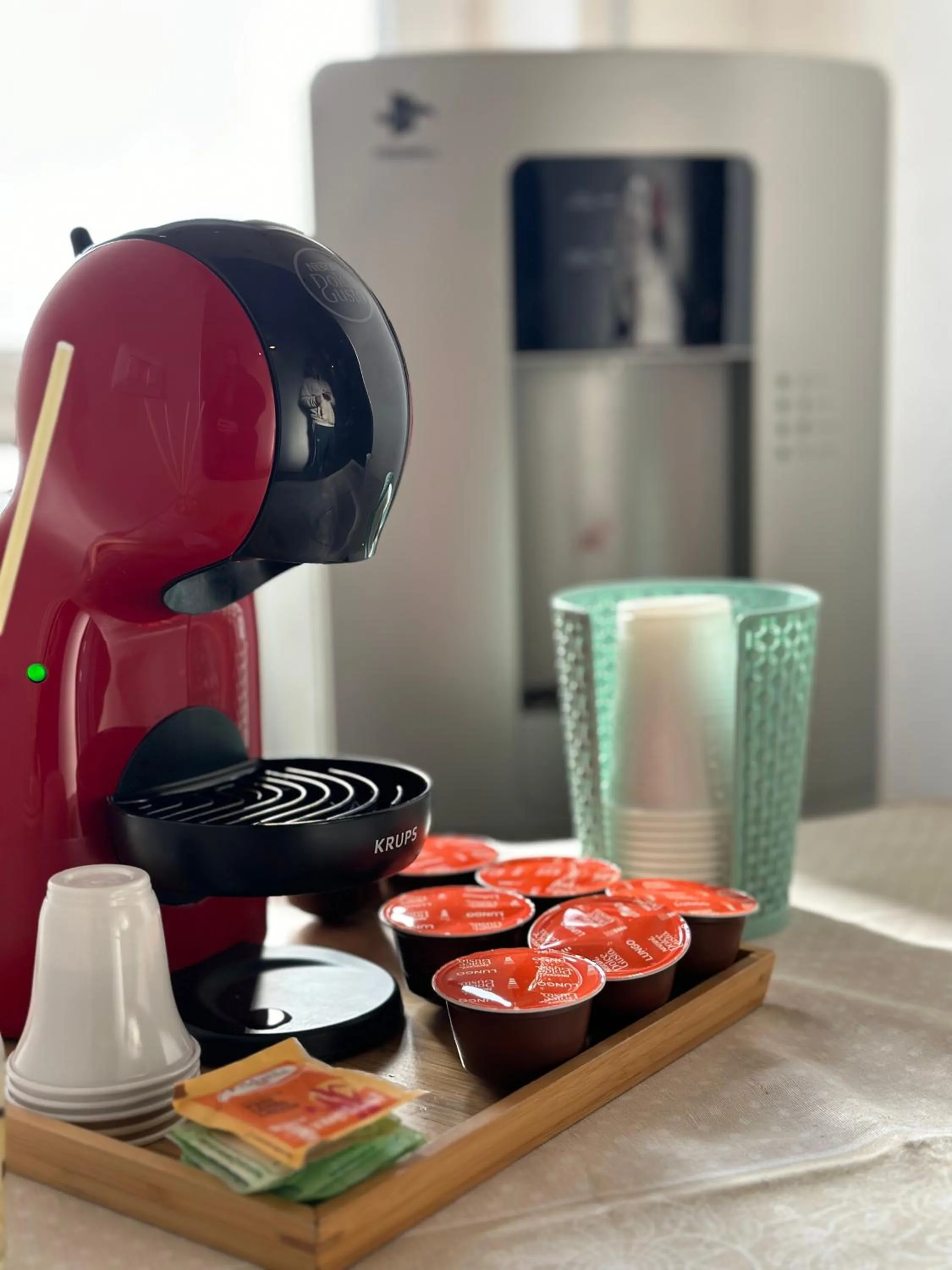 Coffee/tea facilities in B&B Napoli's Rooftop
