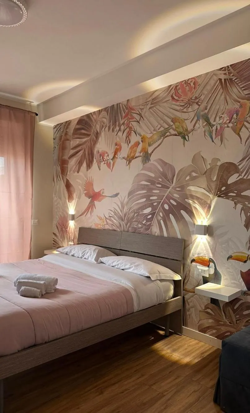 Bed in B&B Napoli's Rooftop