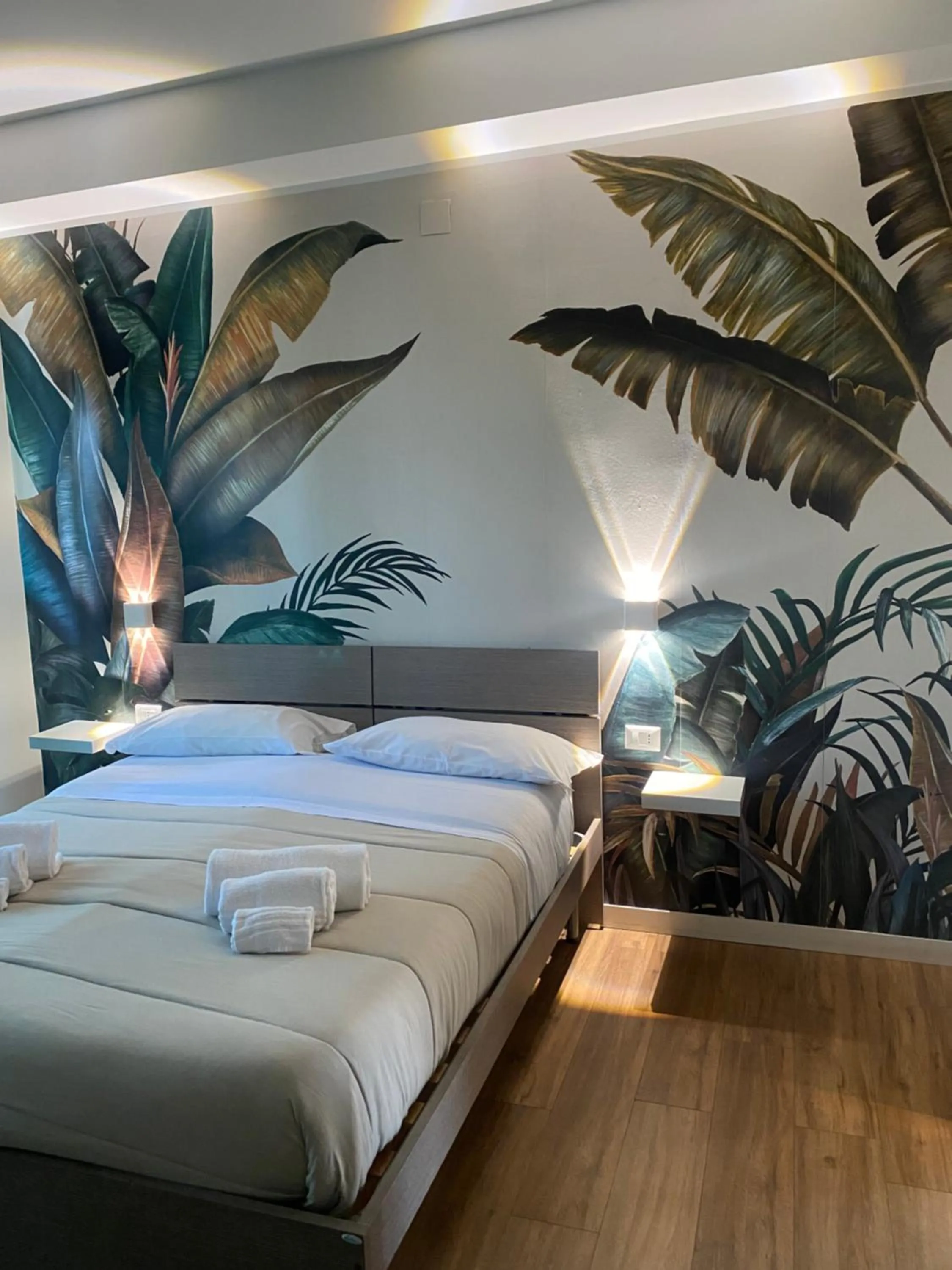 Bed in B&B Napoli's Rooftop