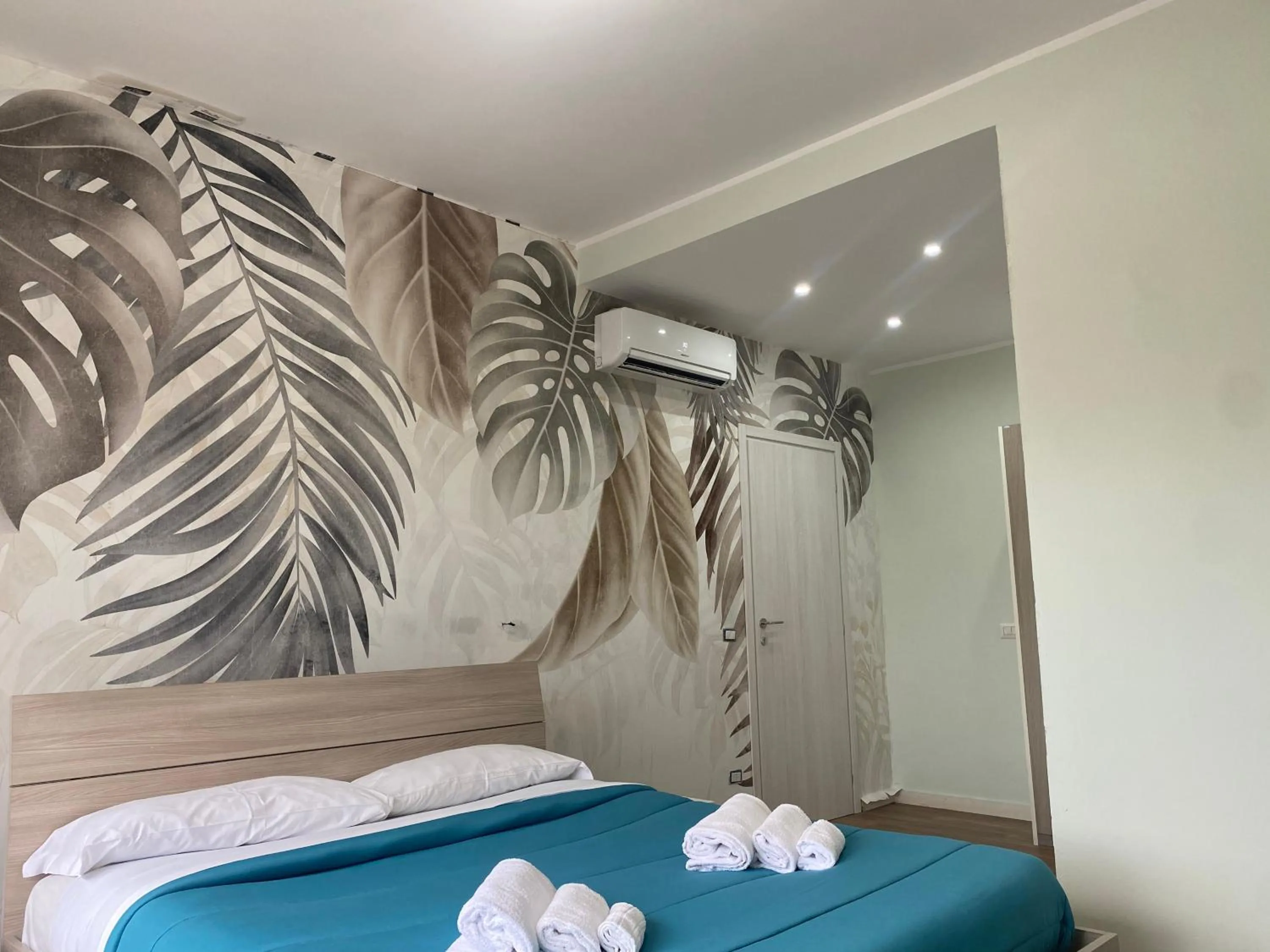 Bed in B&B Napoli's Rooftop