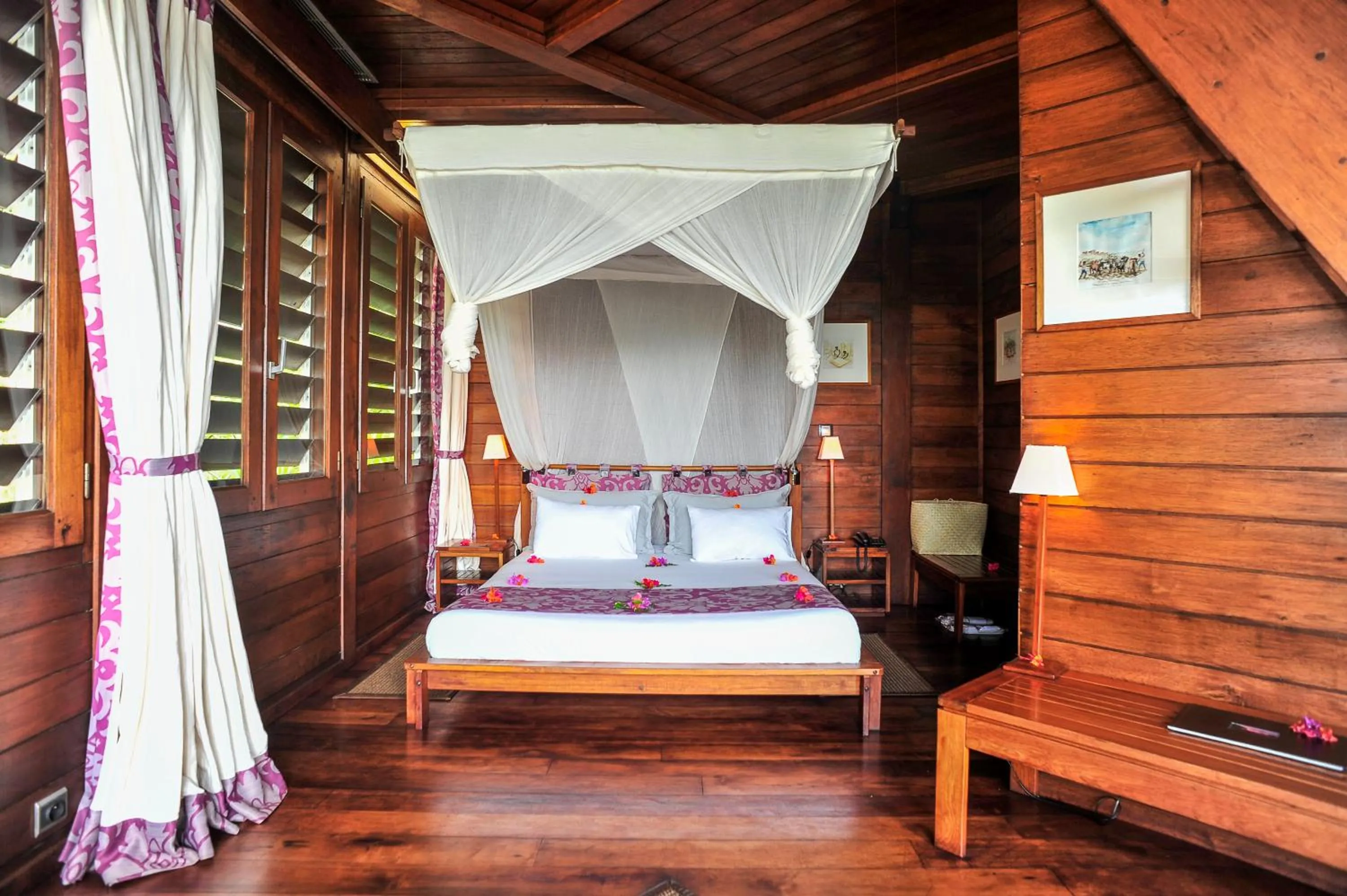 Bed in Anjajavy le Lodge - Relais&Châteaux