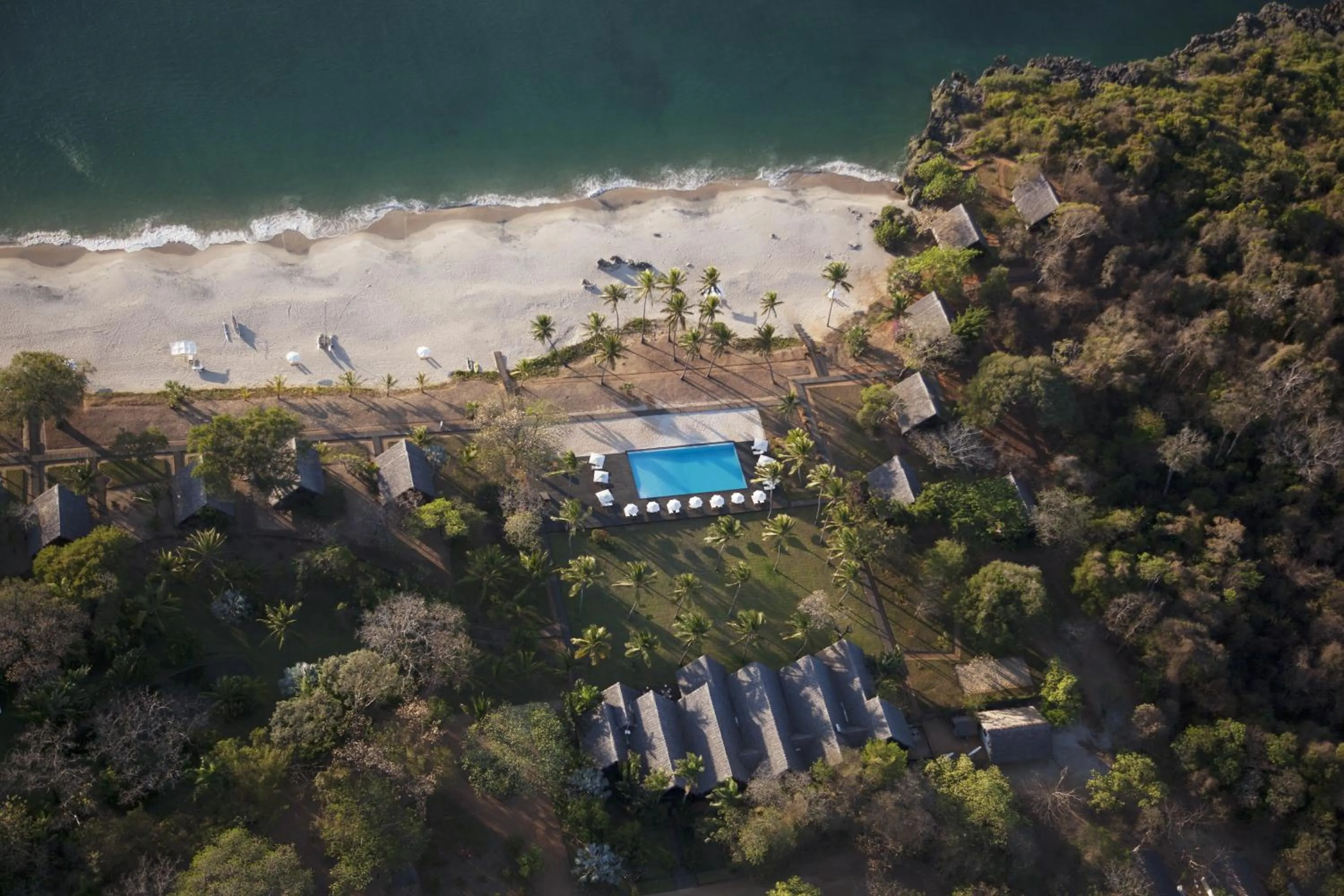 Bird's eye view in Anjajavy le Lodge - Relais&Châteaux