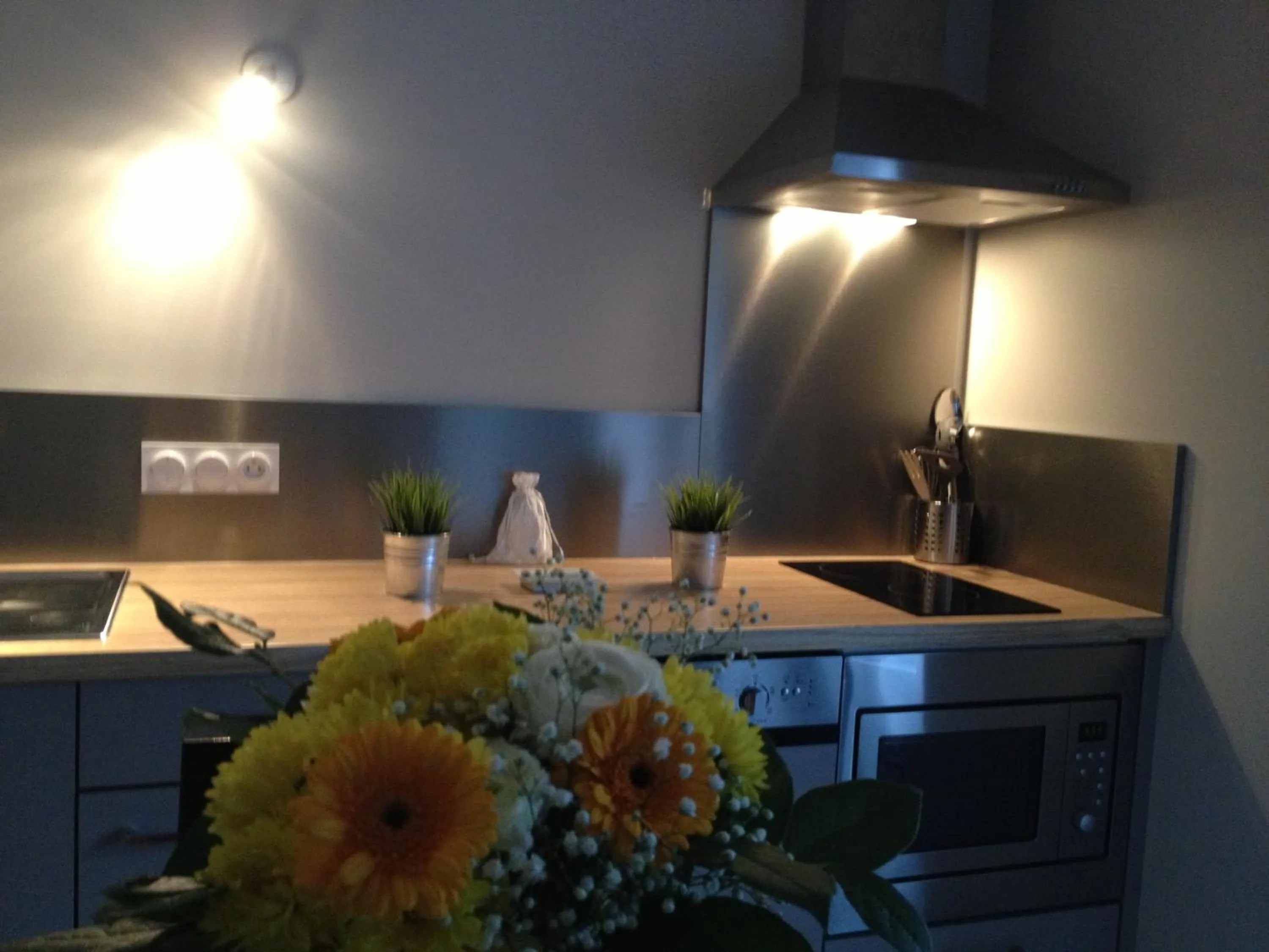 Kitchen or kitchenette in Demeure & Dépendance - Chambres d'hôtes depuis 2012