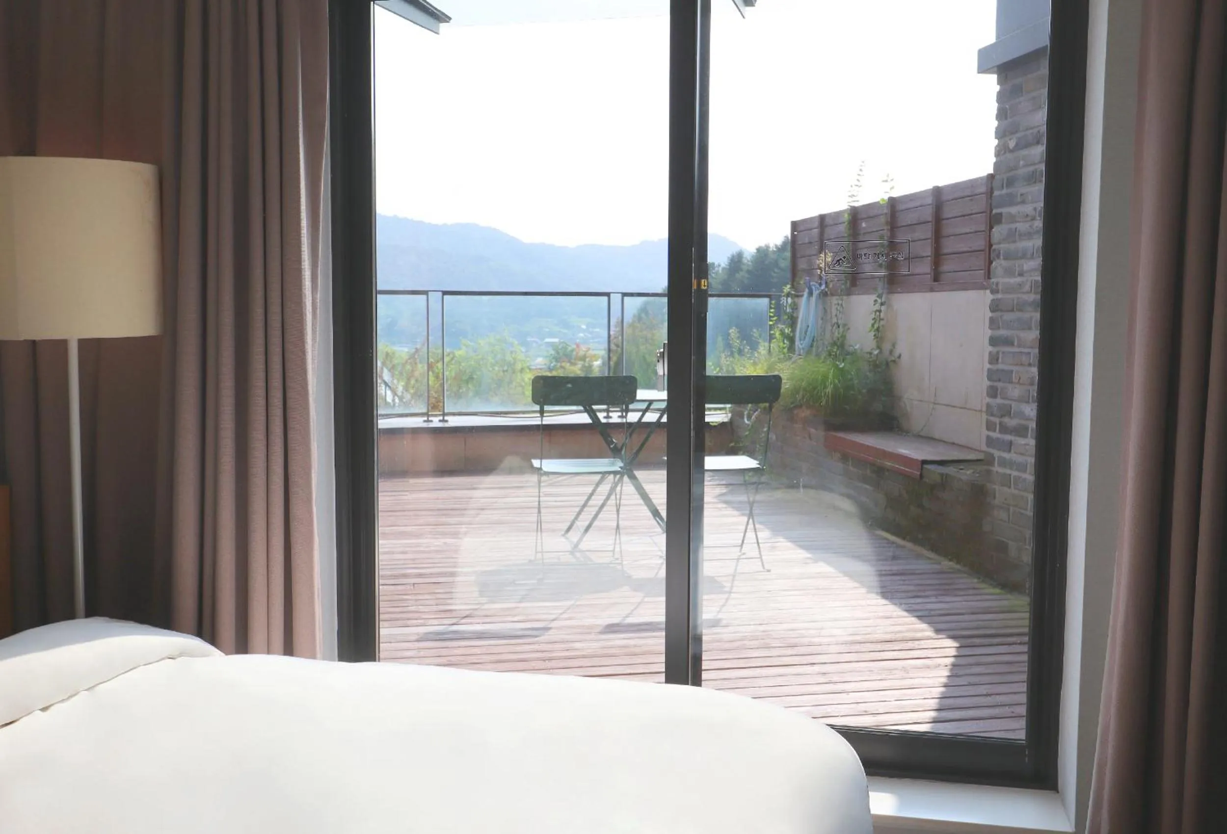 Bed in Eden Paradise Hotel