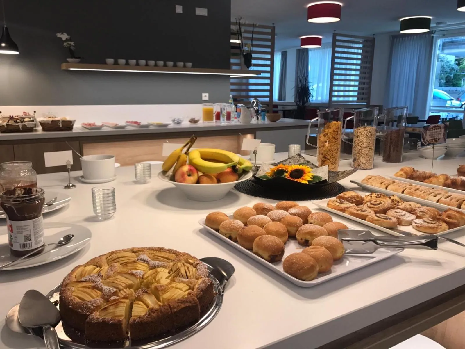 Buffet breakfast in Tourist Hotel