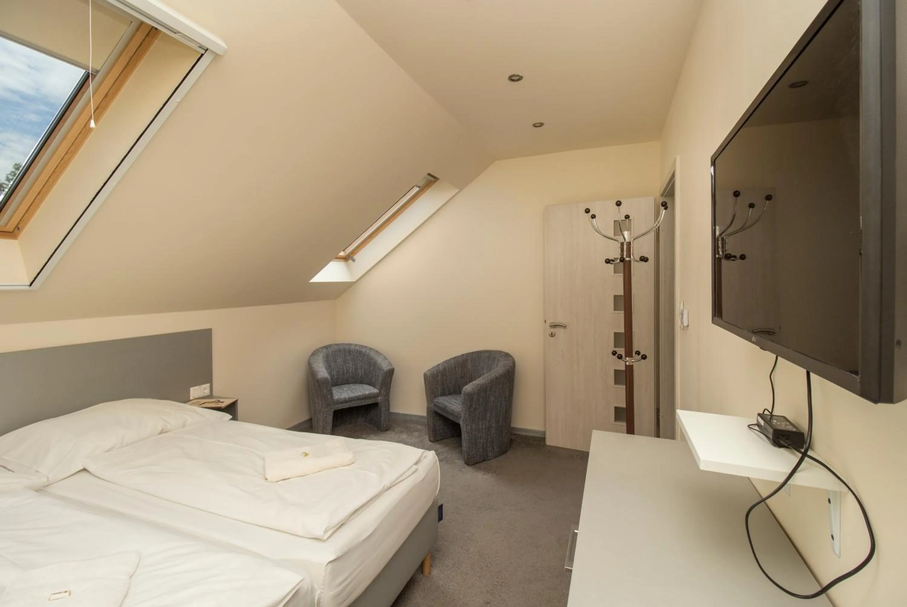 Bedroom, Bed in Ponty-Papa Rendezvényház