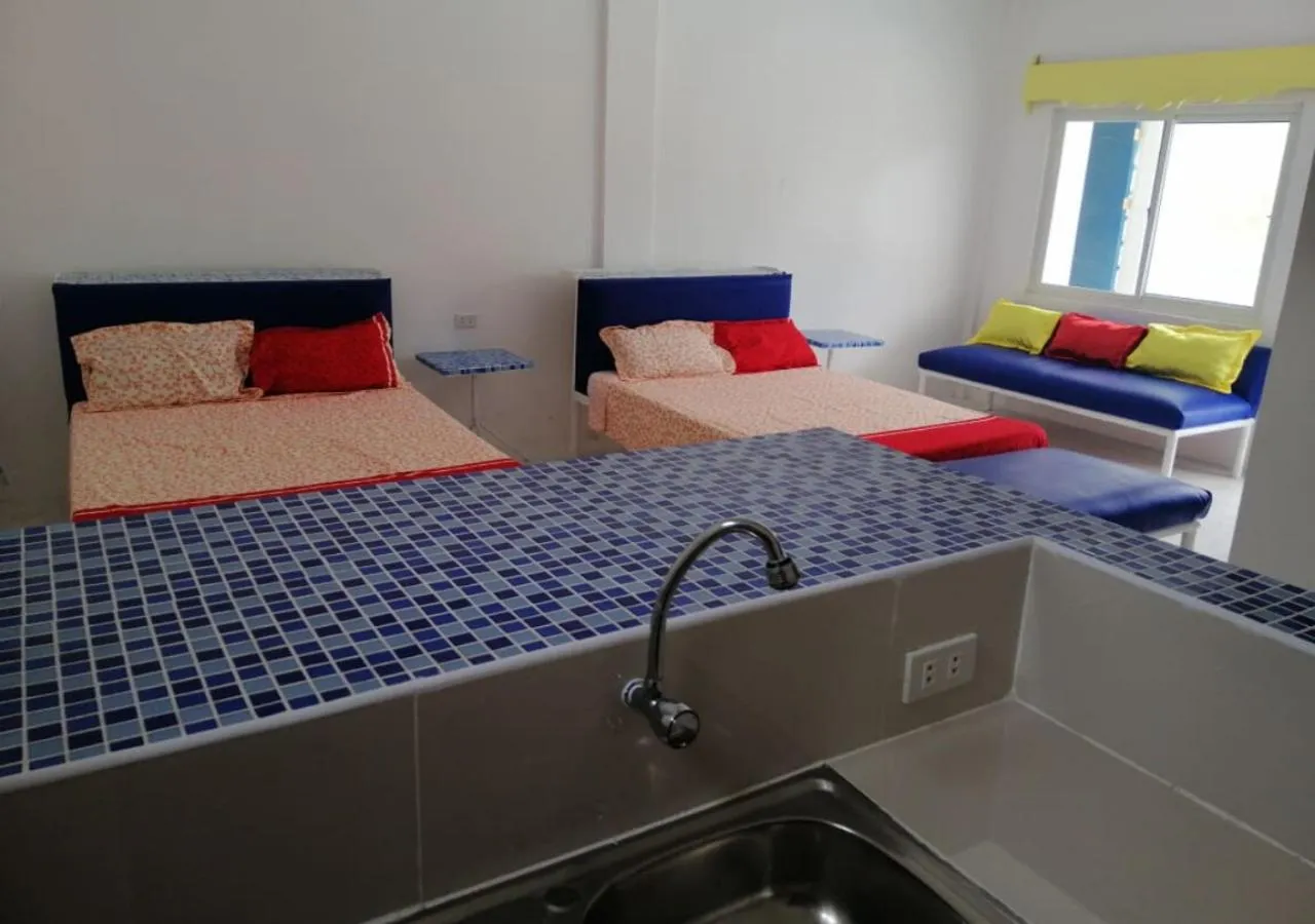 Shower, Bed in SweetWater Resort