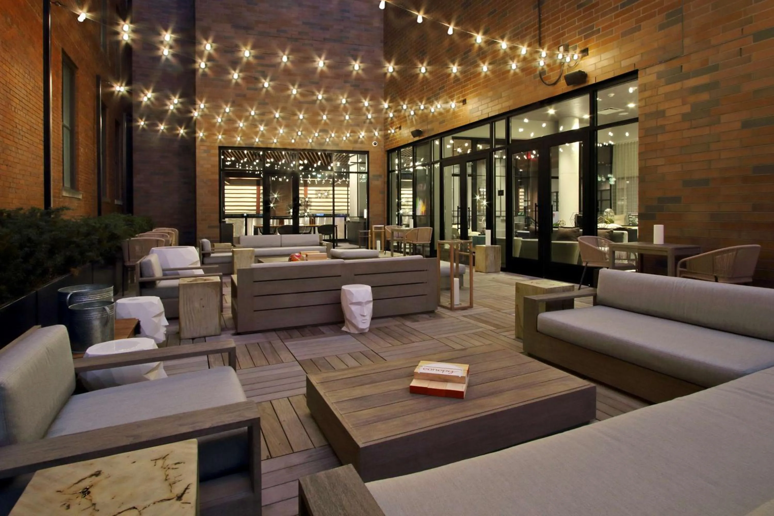 Patio in Canopy By Hilton Columbus Downtown Short North