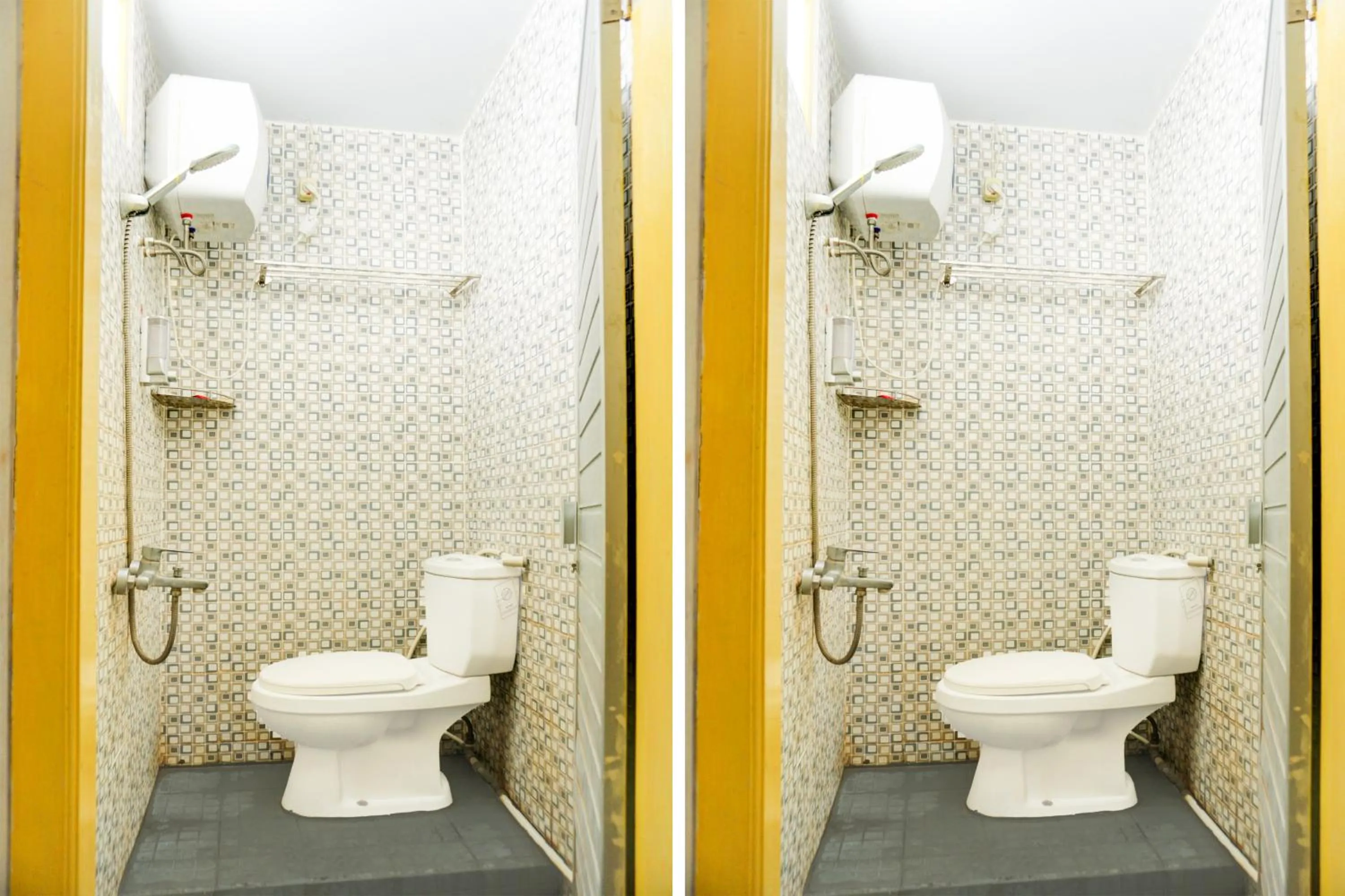 Bathroom in Hotel O Bandar Lampung Near Gor Saburai Formerly Omah Anakku