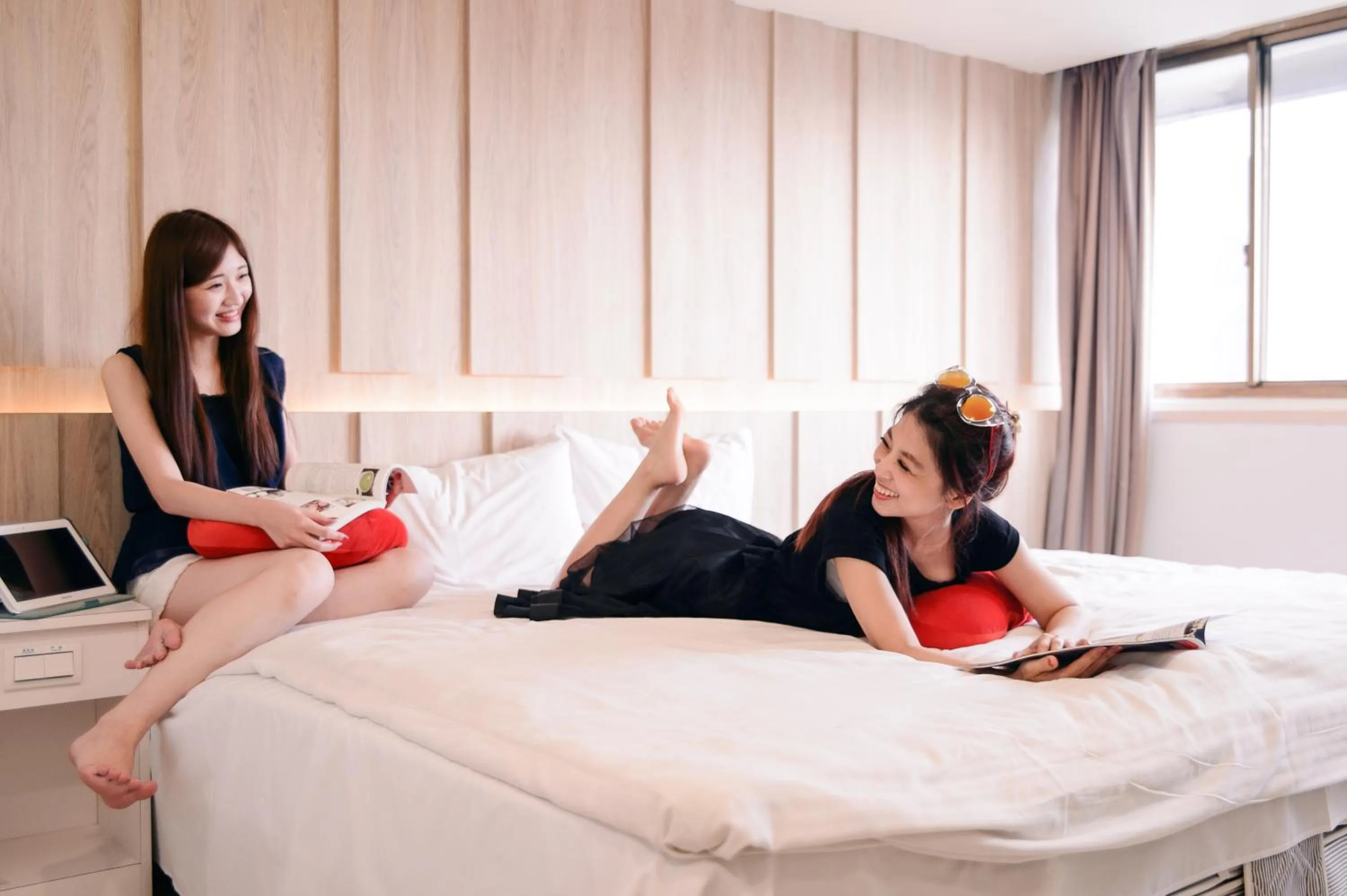 Guests, Bed in KIWI-Taichung Station Branch 1