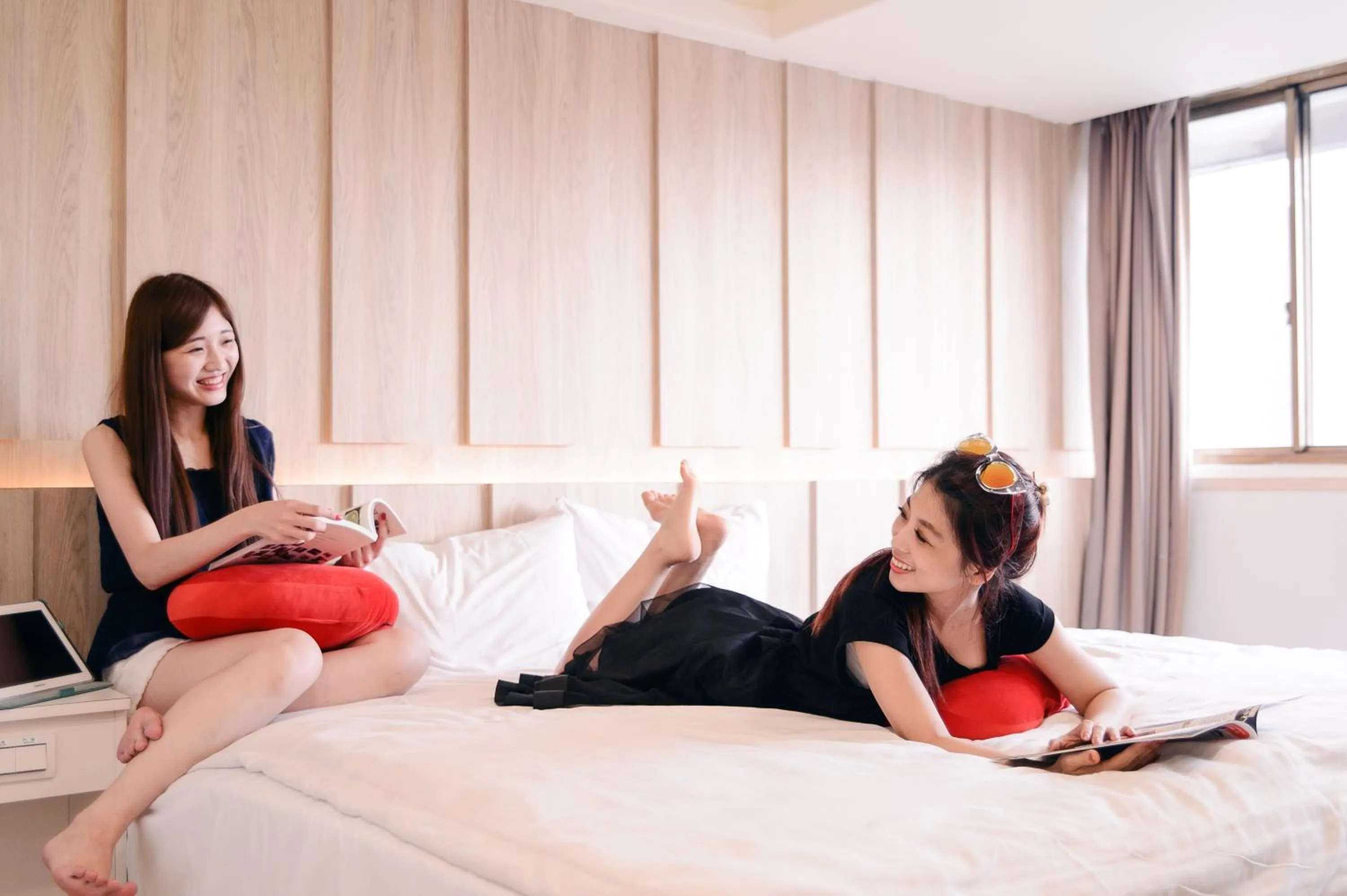 Guests, Bed in KIWI-Taichung Station Branch 1