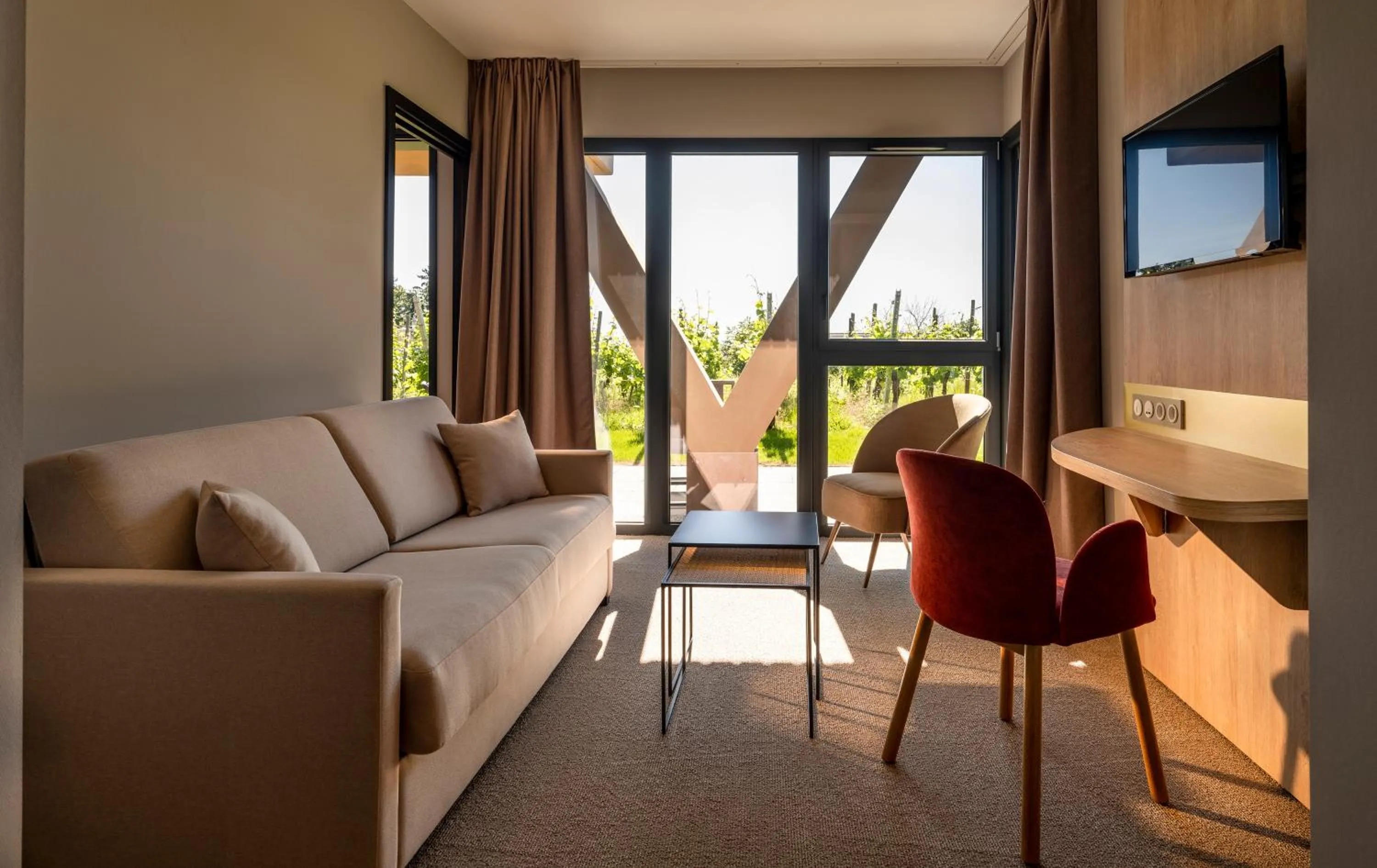 View (from property/room) in James Vignoble Hôtel, Eguisheim