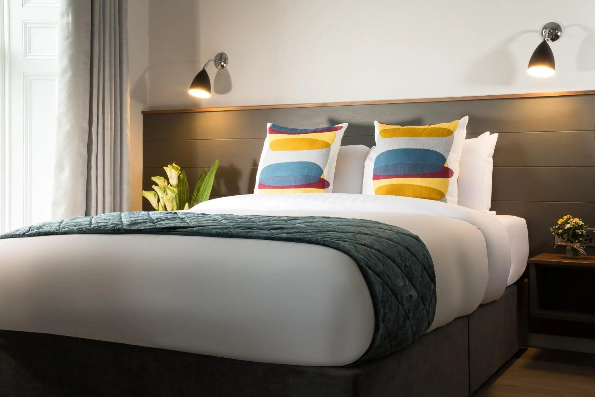 Photo of the whole room, Bed in No 9 Rathgar